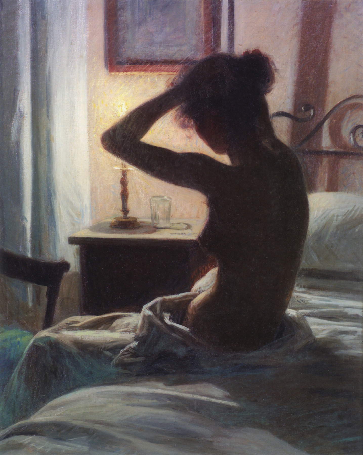 Elin Danielson Gambogi, En reposo (1897; óleo sobre lienzo, 69 x 49 cm; Finlandia, Colección particular) Elin Danielson Gambogi, En reposo (1897; óleo sobre lienzo, 69 x 49 cm; Finlandia, Colección particular)