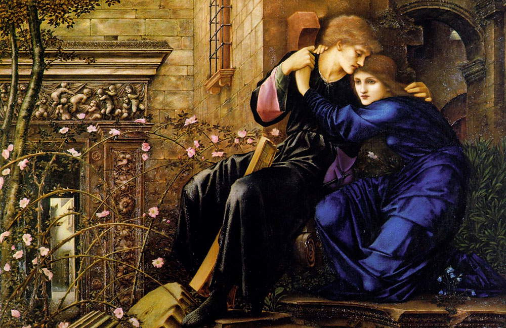 Edward Burne-Jones, Amor entre las ruinas (1894; óleo sobre lienzo, 159 x 214 cm; National Trust Collections, Wightwick Manor, The Bearsted Collection) Edward Burne-Jones, Amor entre las ruinas (1894; óleo sobre lienzo, 159 x 214 cm; National Trust Collections, Wightwick Manor, The Bearsted Collection)
