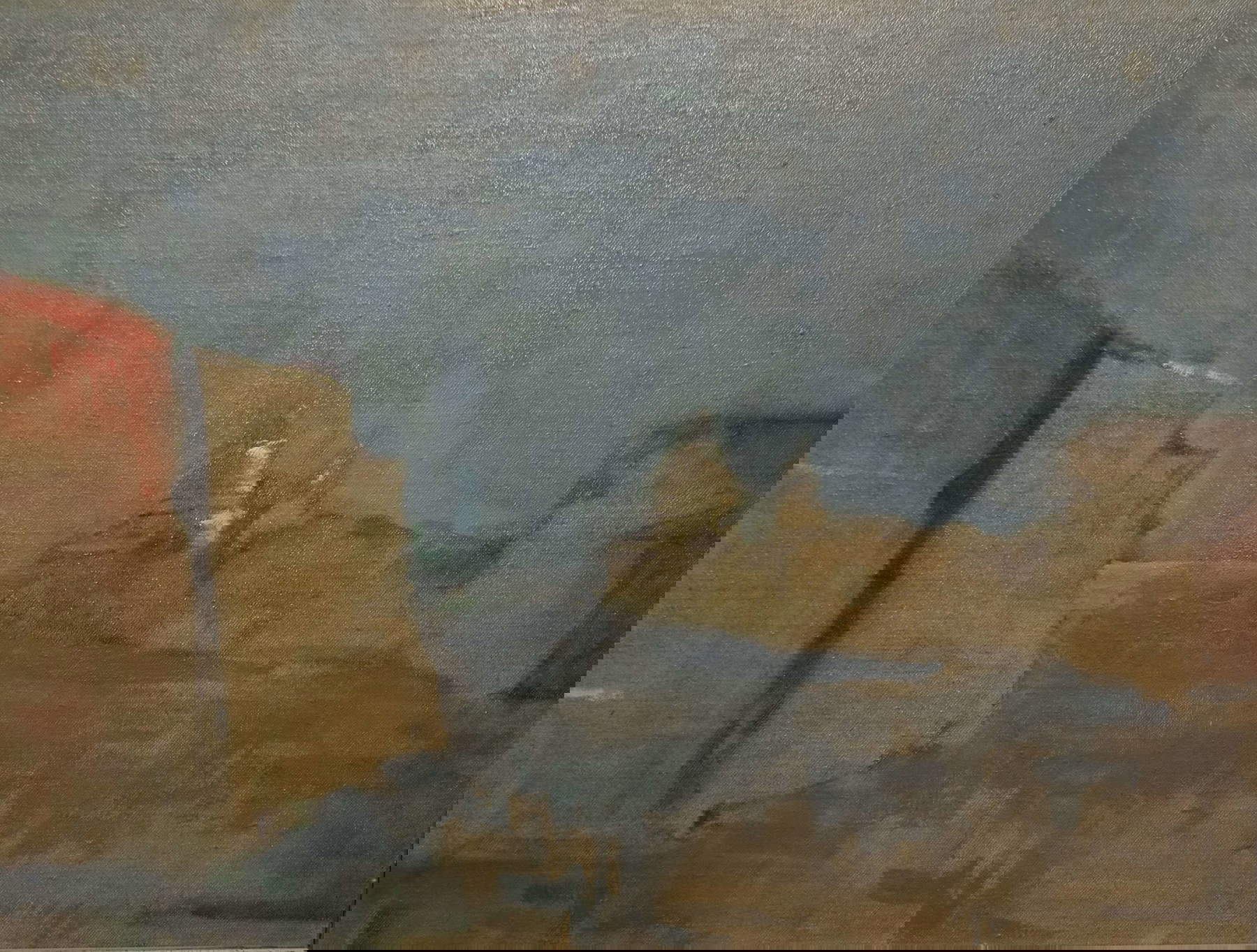 Remo Brizzi, Grand Canal (ca. 2010; oil on canvas, 60 x 80 cm; Remo Brizzi Archive)