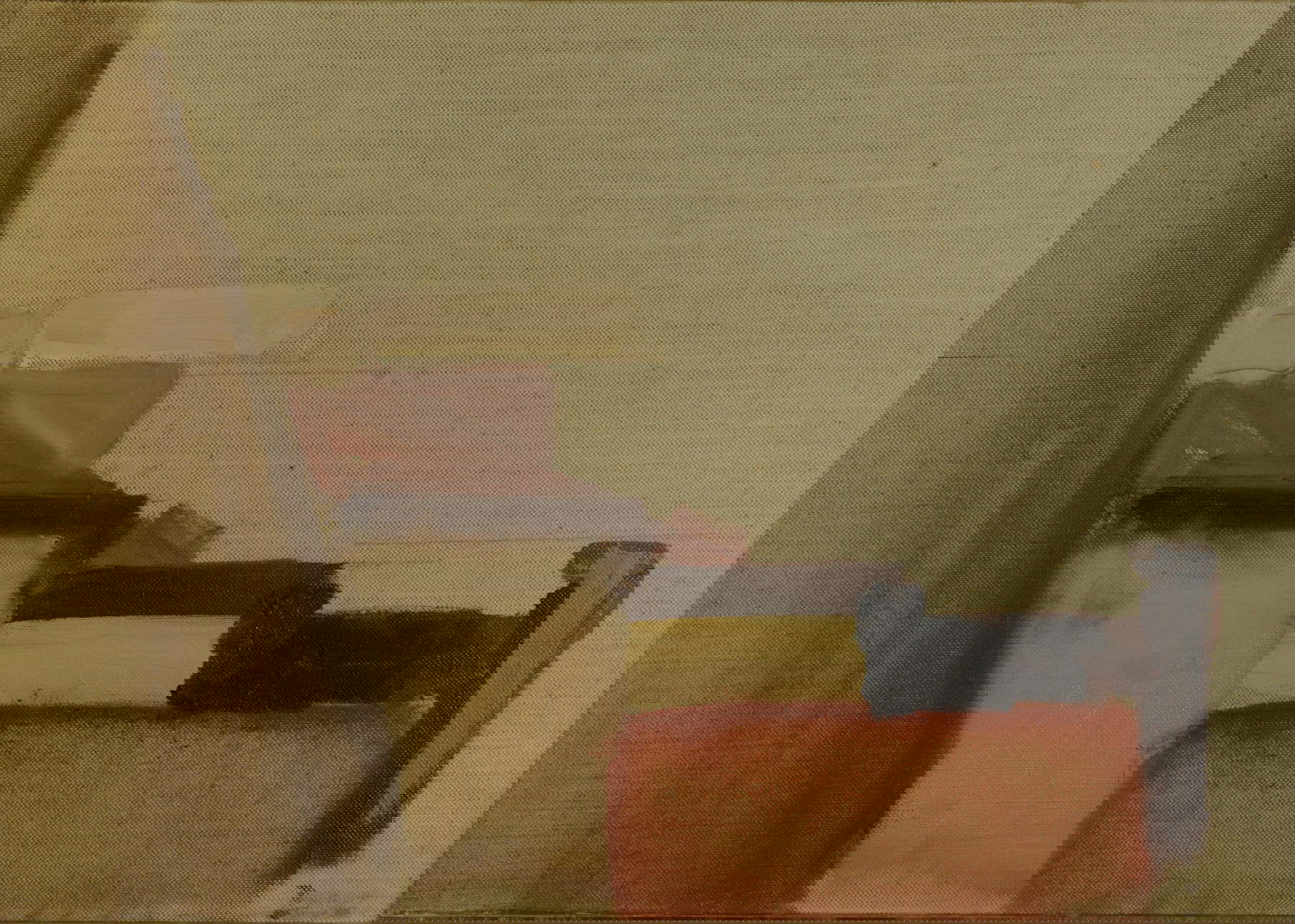 Remo Brizzi, From the Studio (Lame district) (2007; oil on canvas, 42 x 60 cm; Remo Brizzi Archive)