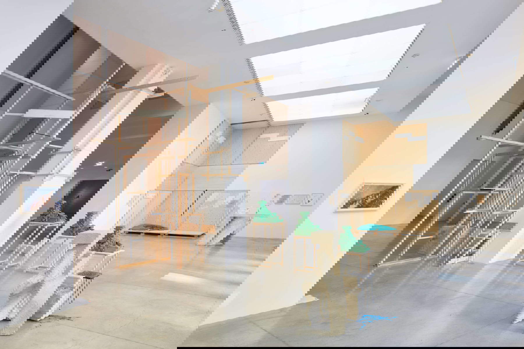 Montaje de la exposición  Montaje de la exposición