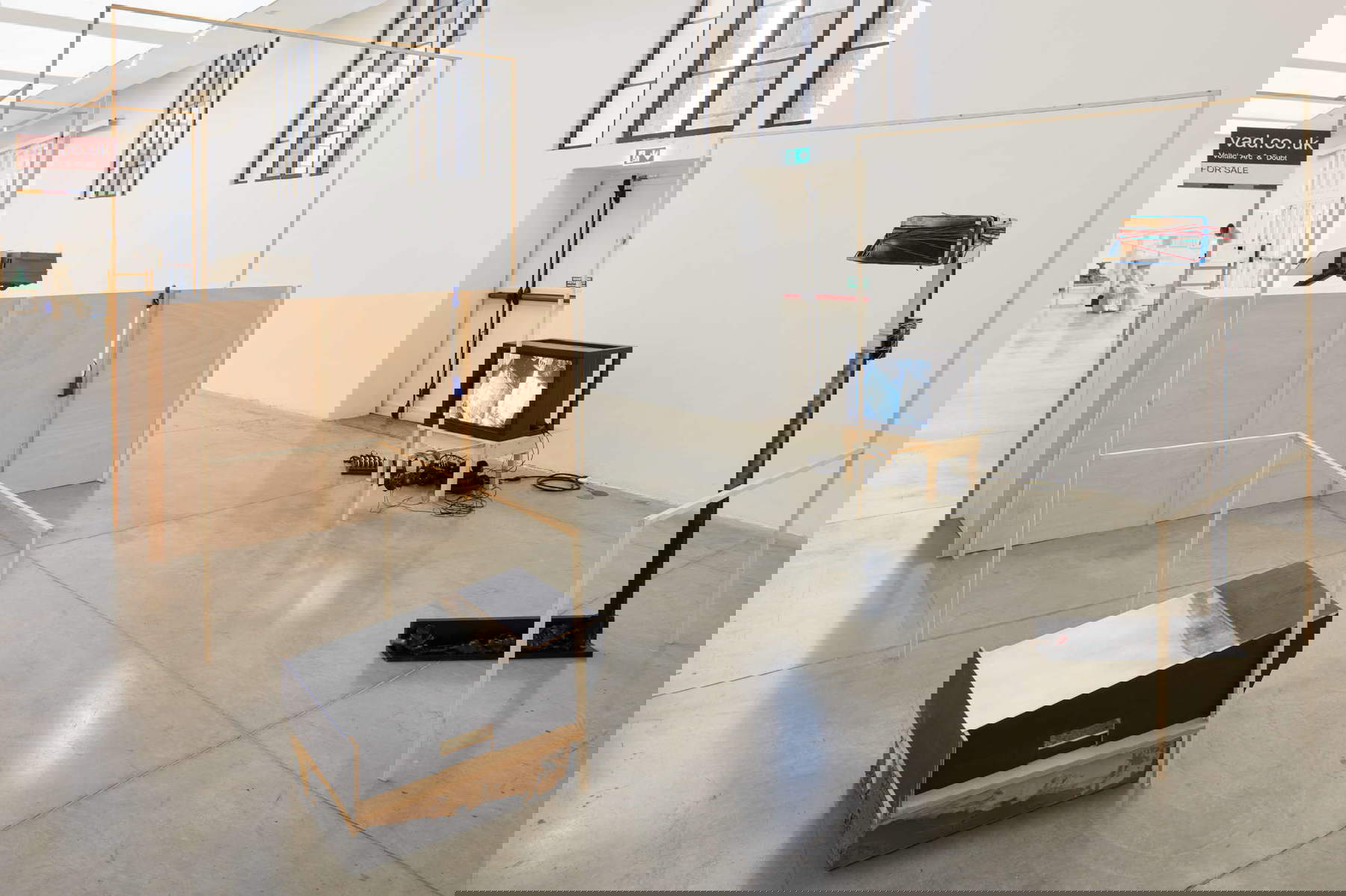 Montaje de la exposición  Montaje de la exposición