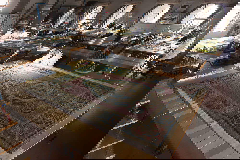 Laboratorio Arazzi. Foto: Pino Zicarelli