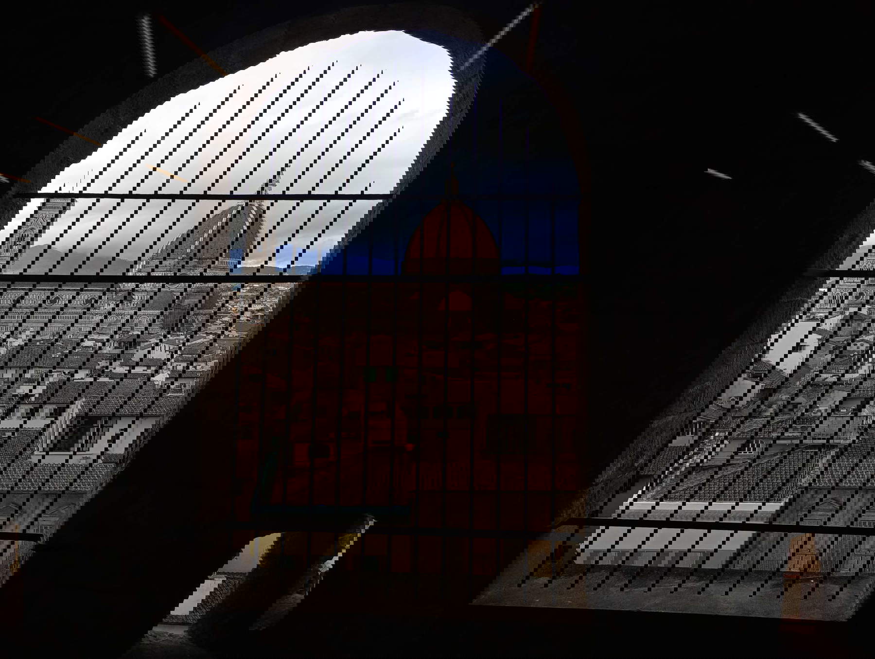 La vista dal laboratorio Arazzi