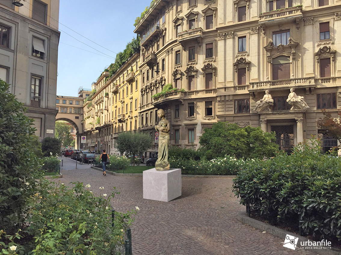 Renderizado de la posible ubicación en la Piazza Duse. Imagen: Urbanfile