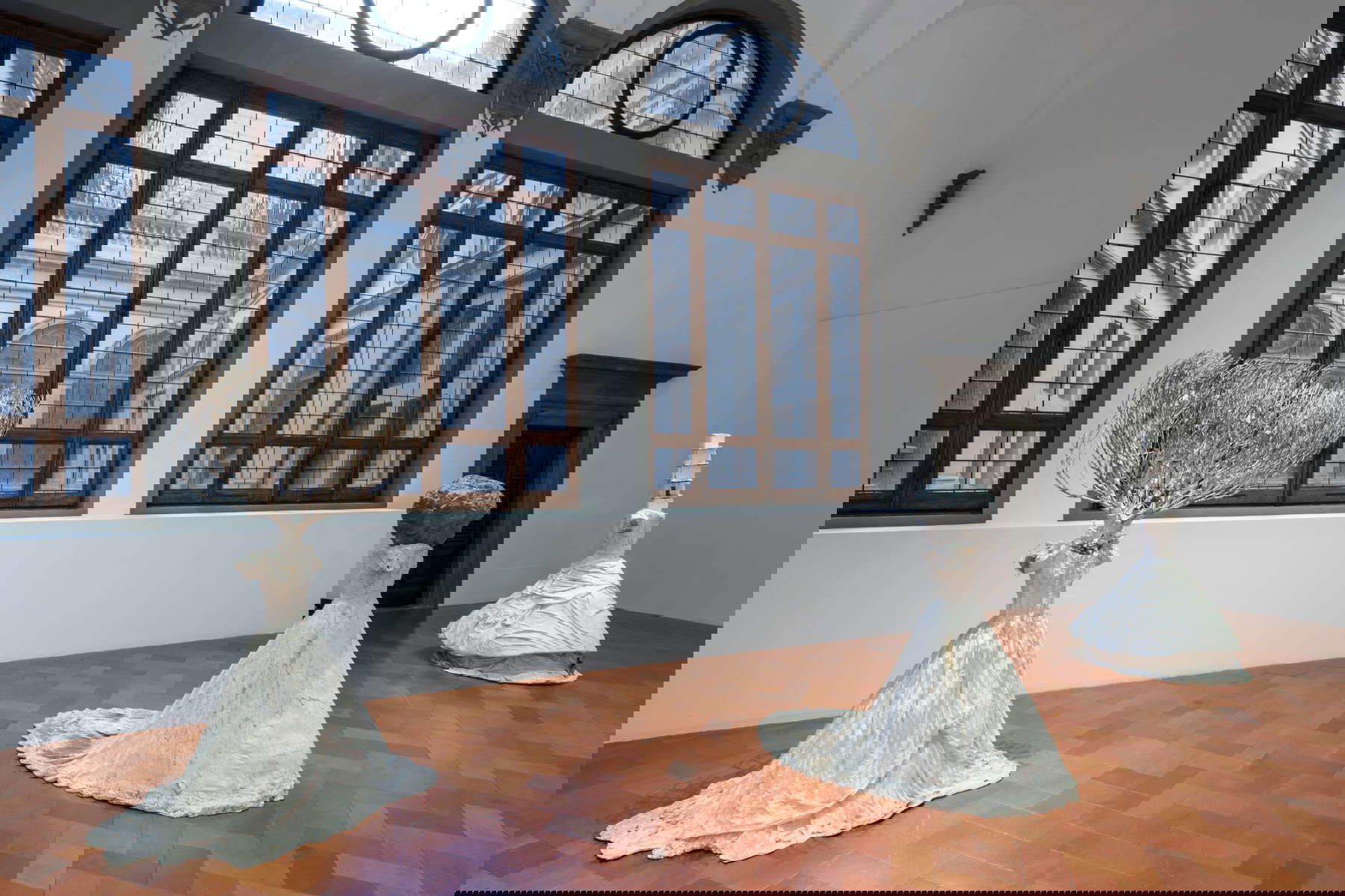 Arrangements for the exhibition Anselm Kiefer. Fallen Angels