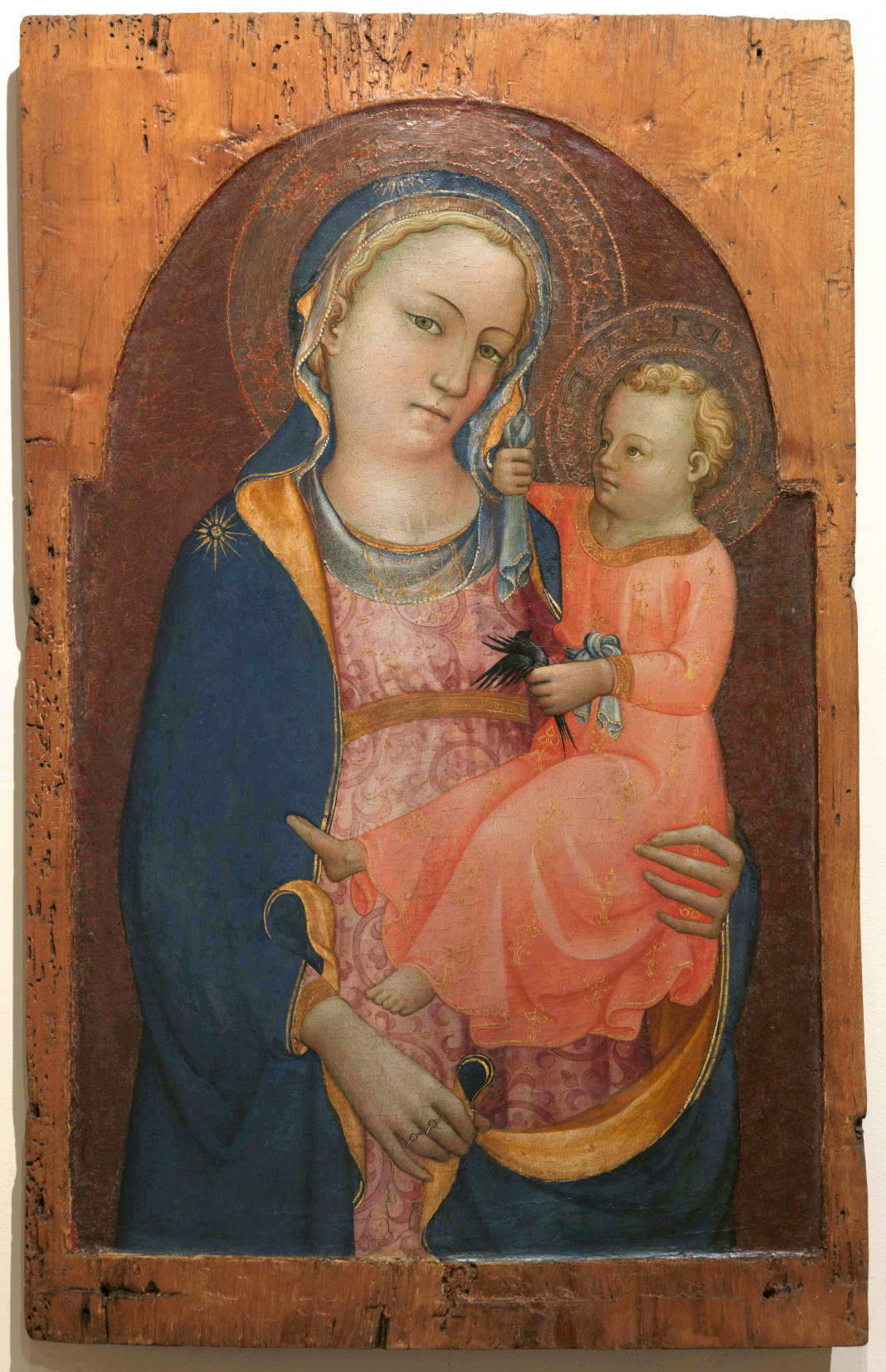 Rossello di Jacopo Franchi, Madonna and Child (c. 1420-1430; tempera and silver on panel, 76.5 × 47.2 cm; Castelfiorentino, Museo di Santa Verdiana) Rossello di Jacopo Franchi, Madonna and Child (c. 1420-1430; tempera and silver on panel, 76.5 × 47.2 cm; Castelfiorentino, Museo di Santa Verdiana)