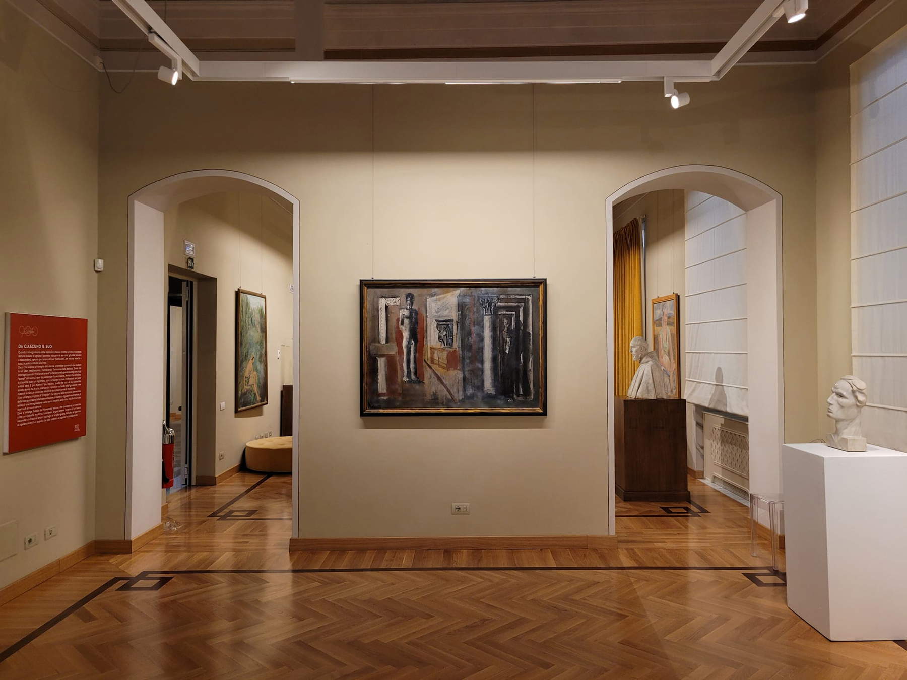 Palazzo Cucchiari, home of the Giorgio Conti Foundation. Photo: Alessandro Pasquali/Danae Project Palazzo Cucchiari, home of the Giorgio Conti Foundation. Photo: Alessandro Pasquali/Danae Project