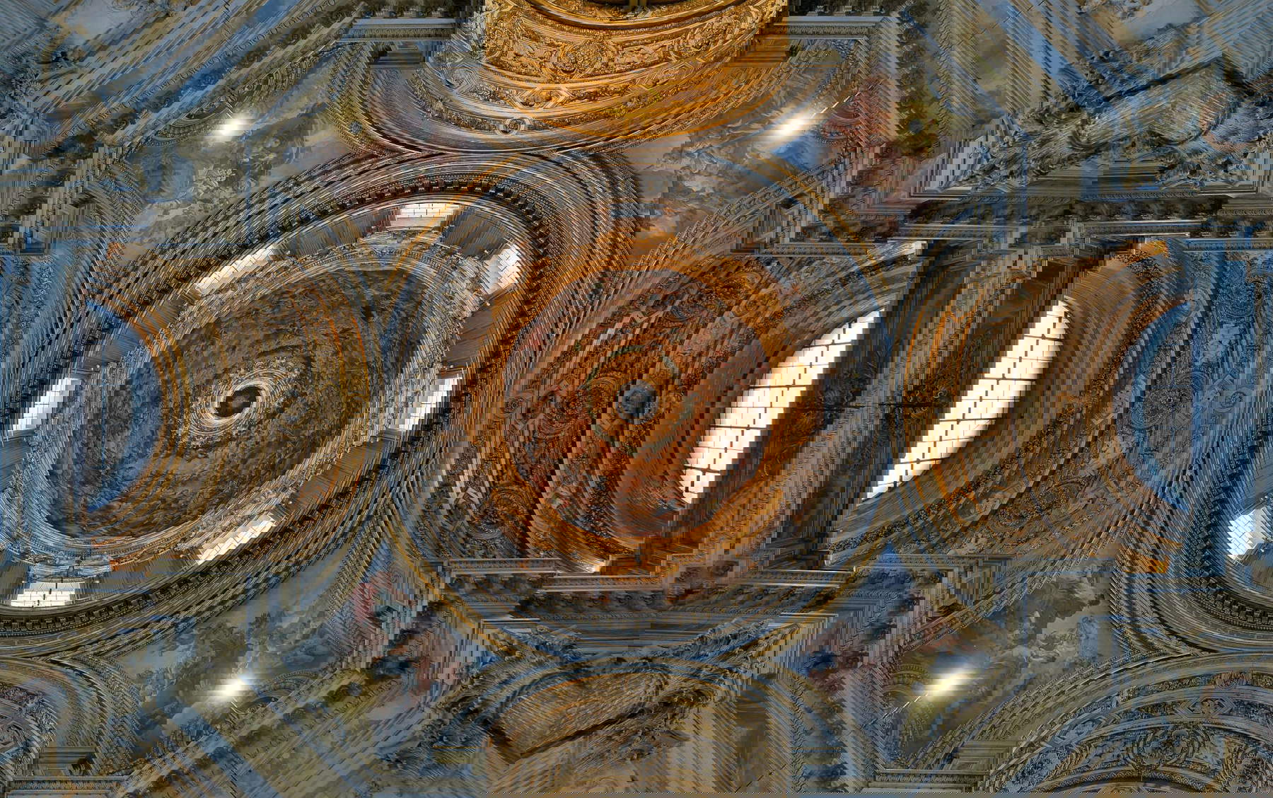 Die Kuppel von unten. Foto: Wikimedia/LivioAndronico