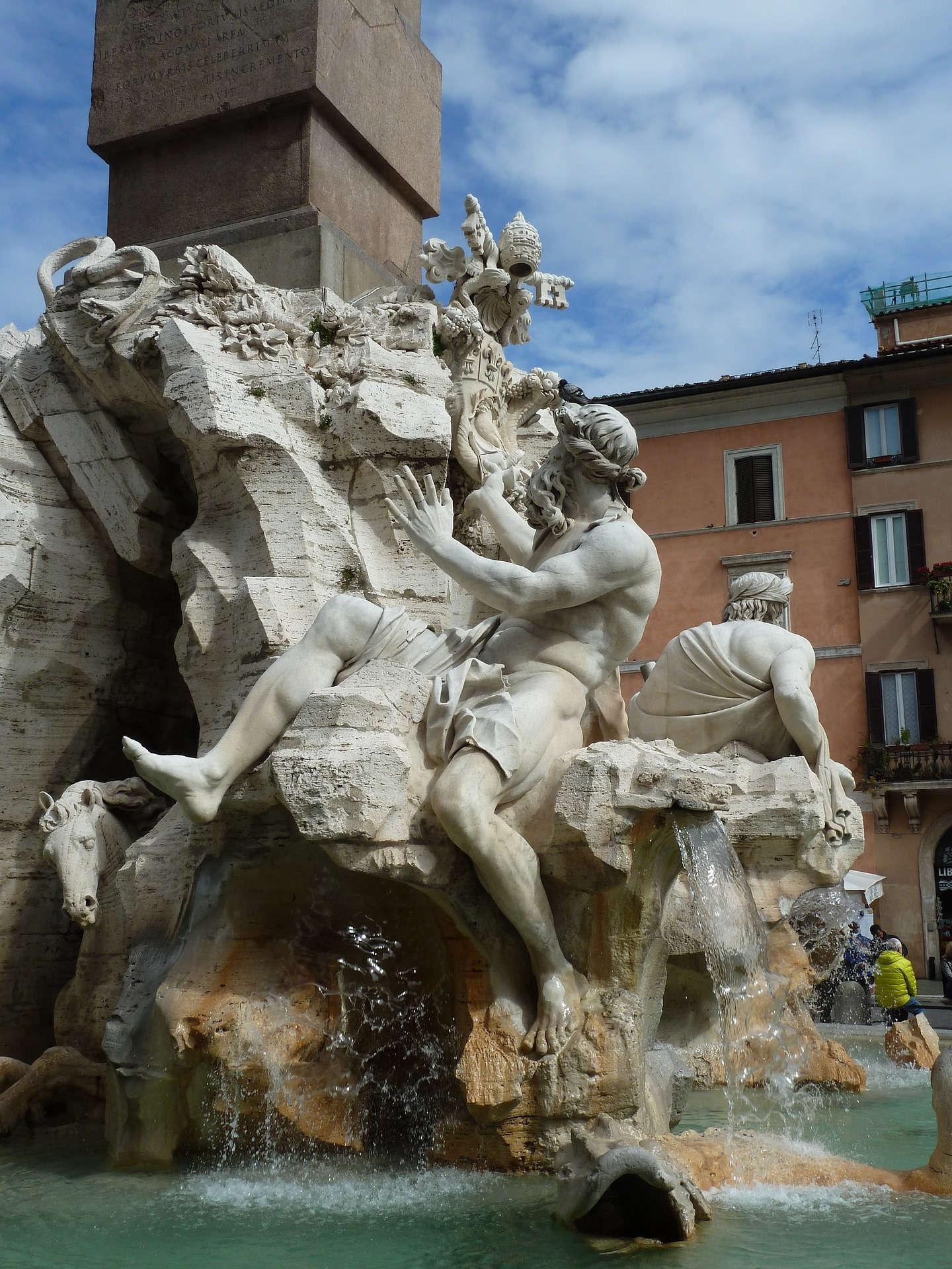 La Fontana dei Quattro Fiumi di Gian Lorenzo Bernini La Fontana dei Quattro Fiumi di Gian Lorenzo Bernini