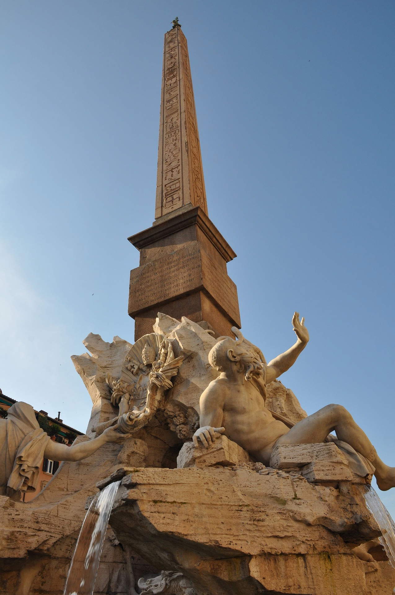 La Fontana dei Quattro Fiumi di Gian Lorenzo Bernini La Fontana dei Quattro Fiumi di Gian Lorenzo Bernini