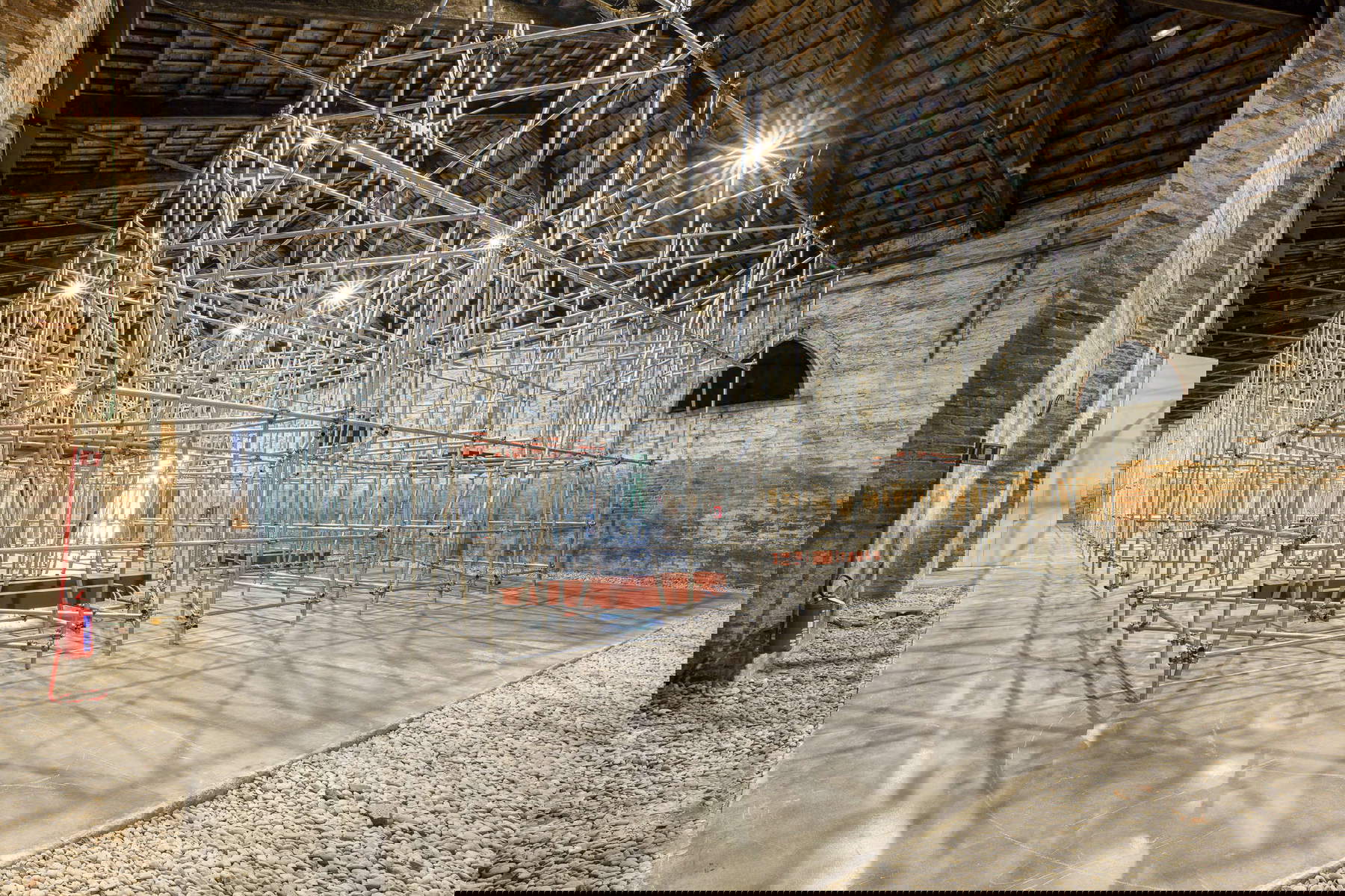 The Italian Pavilion at the Venice Biennale 2024. Photo: Andrea Avezz&ugrave;