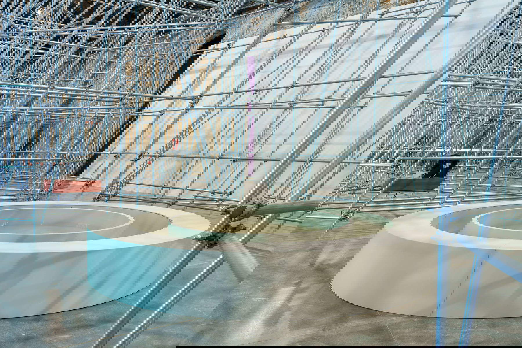 The Italian Pavilion at the Venice Biennale 2024. Photo: Andrea Avezz&ugrave;