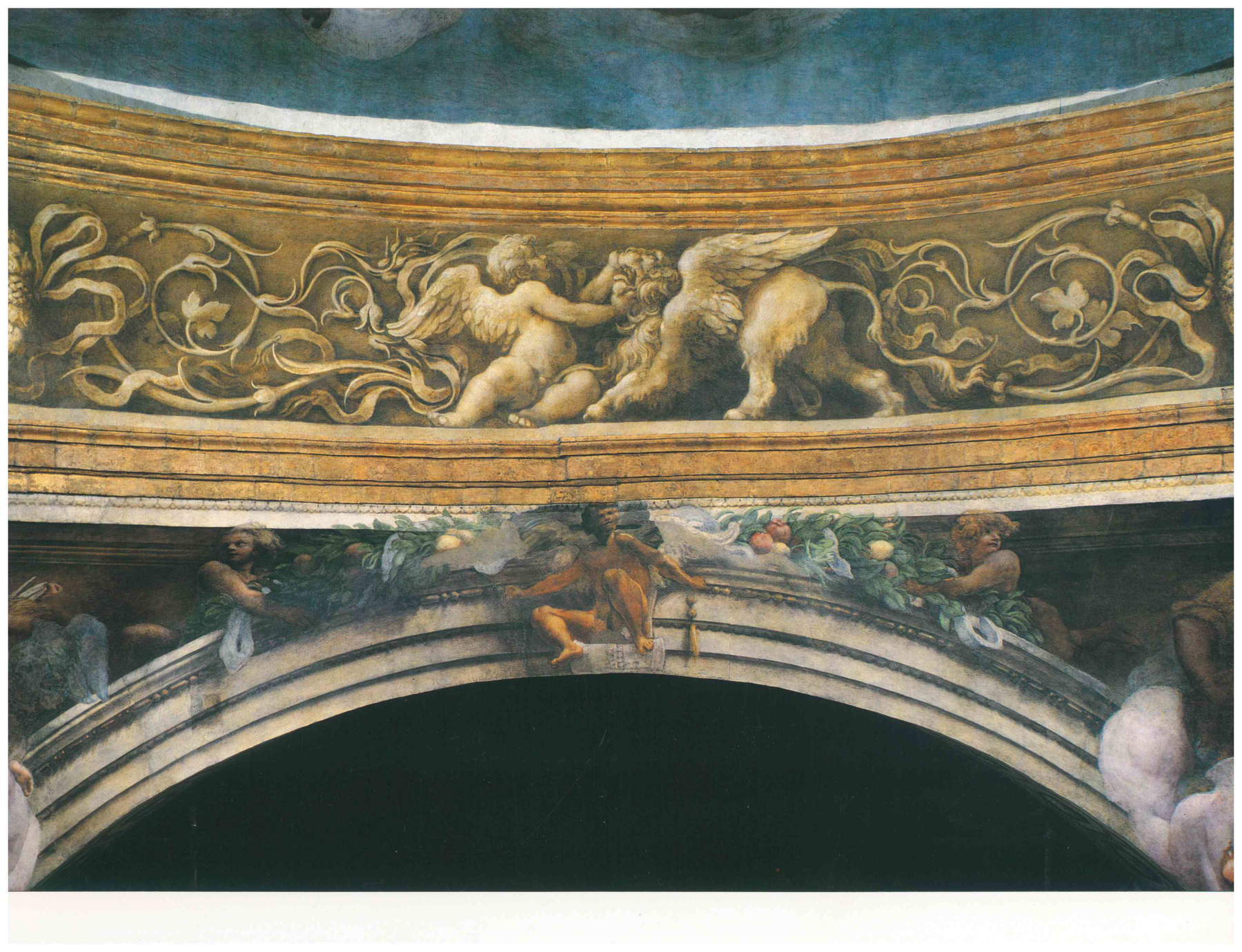 I simboli degli evangelisti Matteo e Marco I simboli degli evangelisti Matteo e Marco