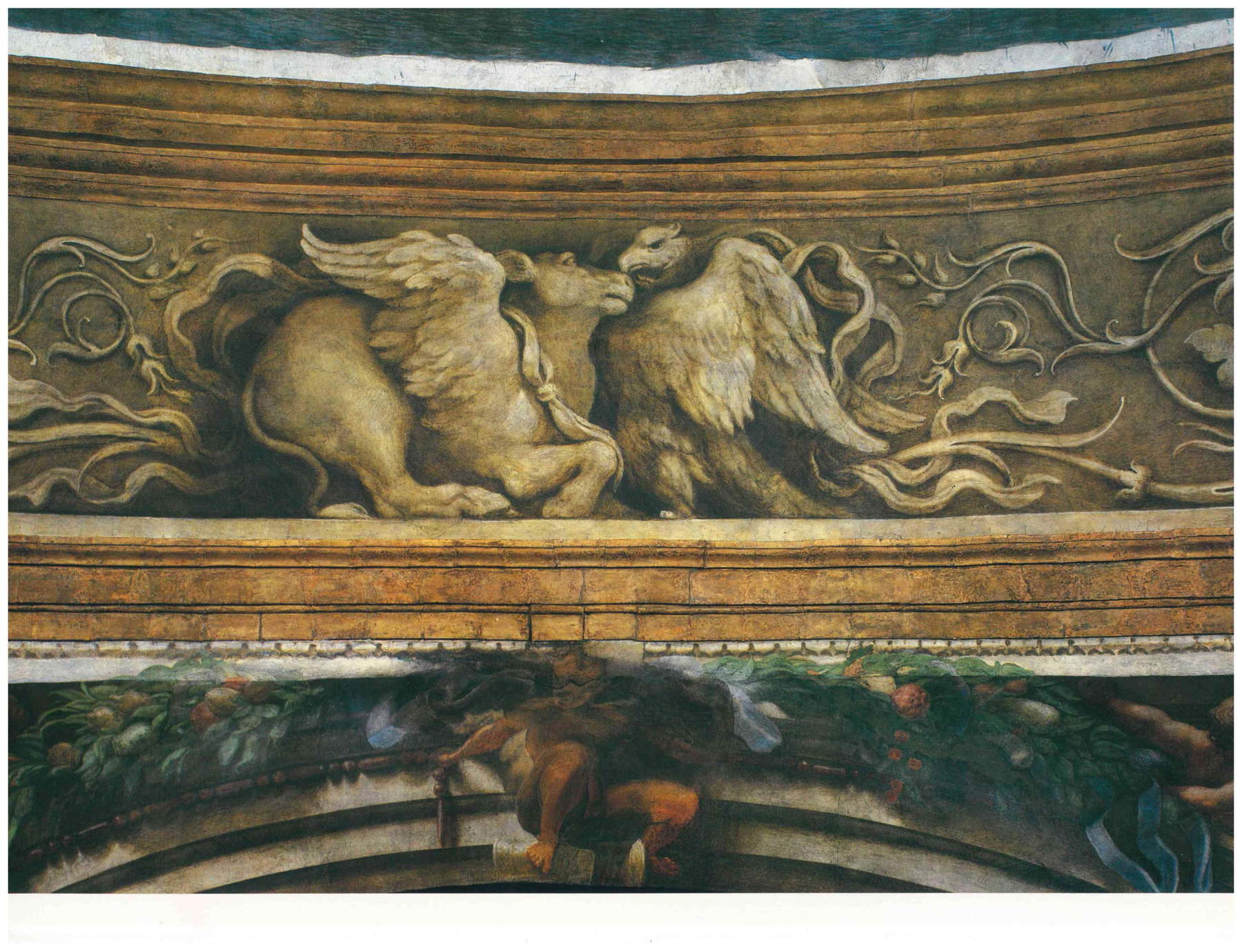 I simboli degli evangelisti Luca e Giovanni