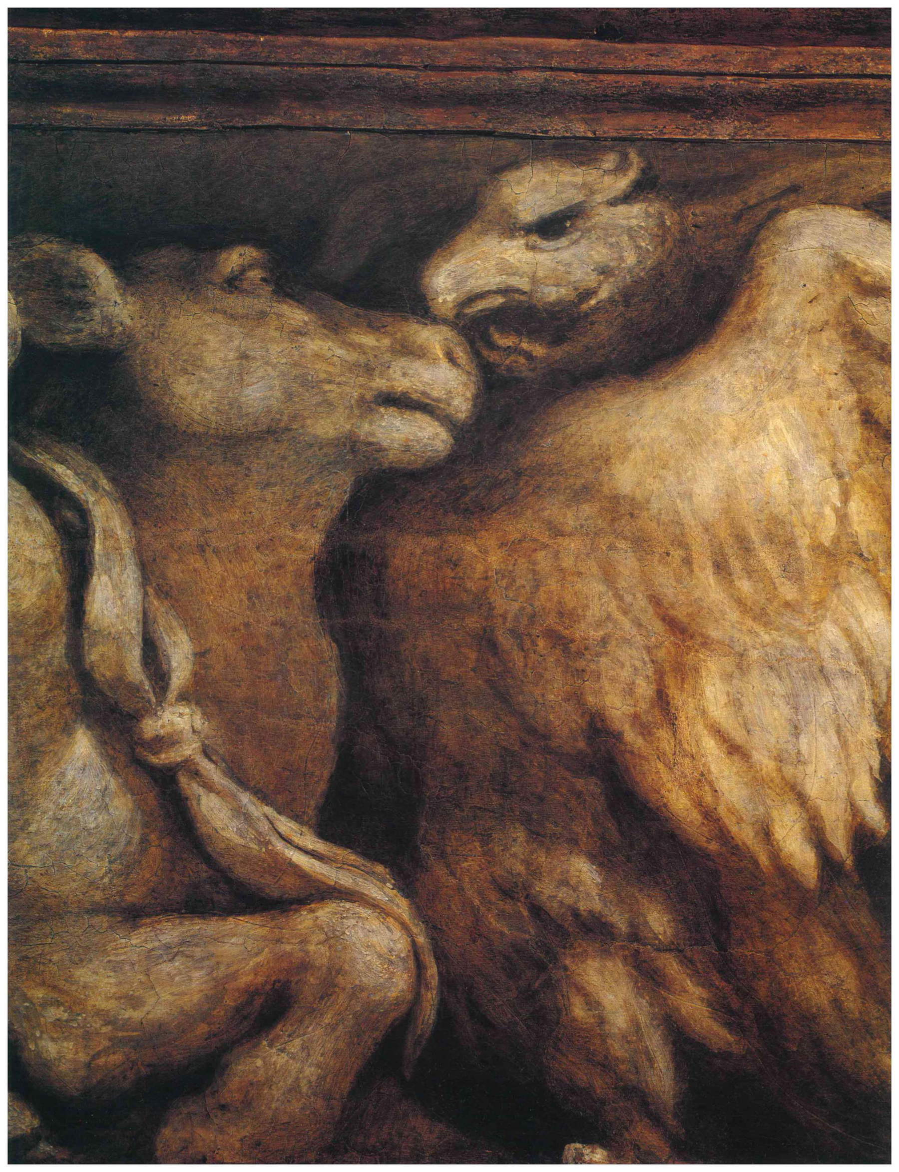 I simboli degli evangelisti Luca e Giovanni