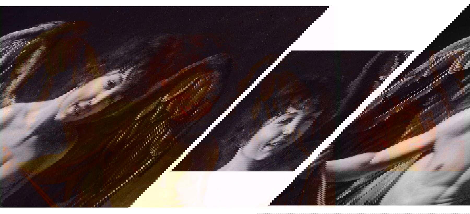 Fig. 7 Caravaggio, Amore vittorioso (Berlino, Staatliche Museen) Fig. 7 Caravaggio, Amore vittorioso (Berlino, Staatliche Museen)