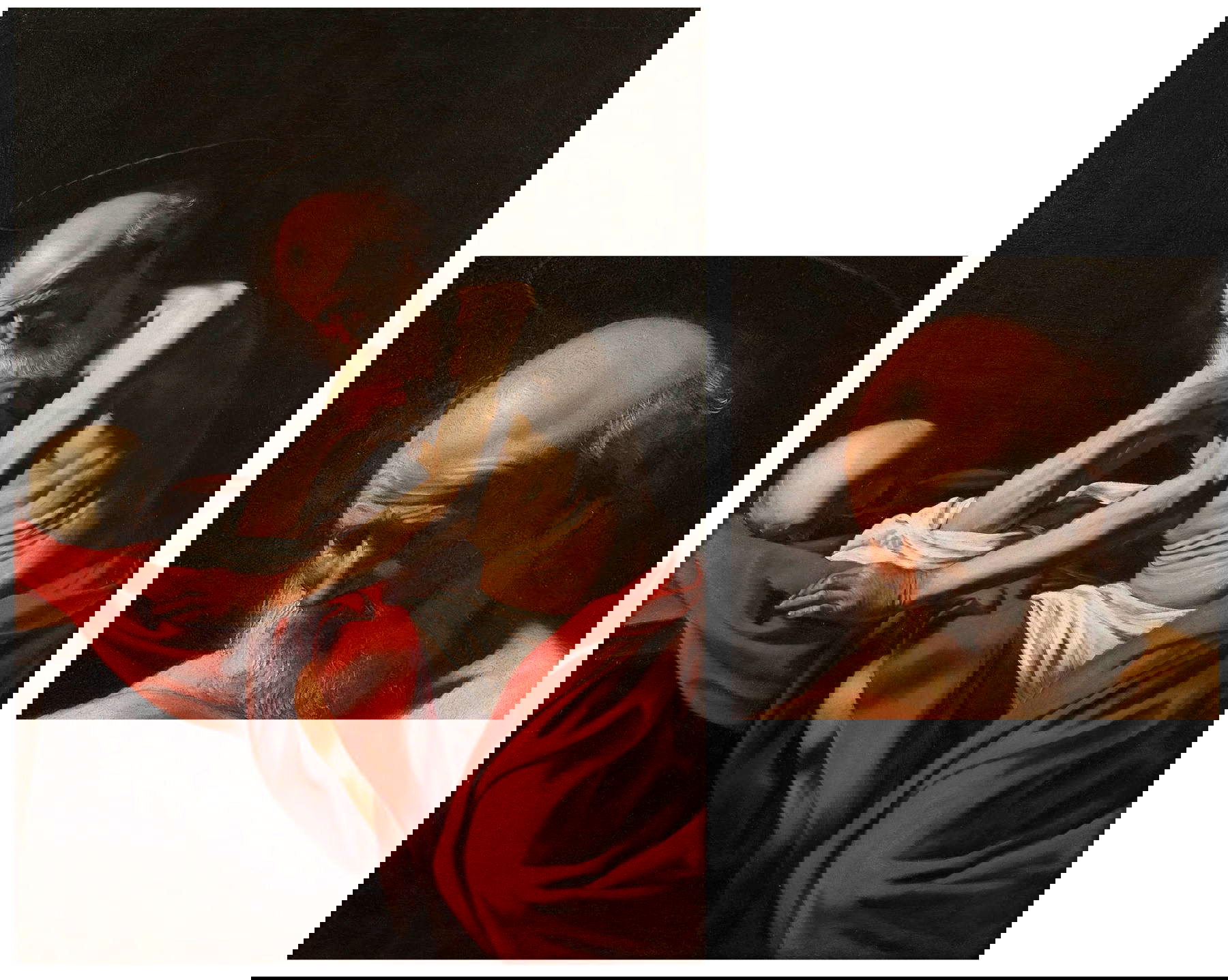 Fig. 10 Caravaggio, San Girolamo (Monistirol de Montserrat, Museu de Montserrat) Fig. 10 Caravaggio, San Girolamo (Monistirol de Montserrat, Museu de Montserrat)