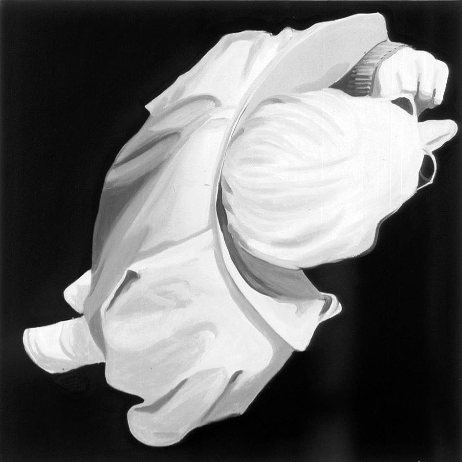 Luca Pancrazzi, Déjà vu (Pistoi) (1992 ; huile sur toile, 50 x 50 cm) Luca Pancrazzi, Déjà vu (Pistoi) (1992 ; huile sur toile, 50 x 50 cm)