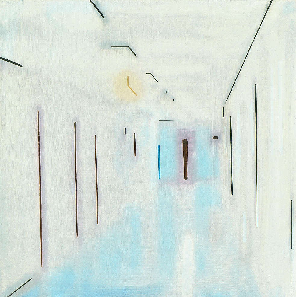 Luca Pancrazzi, Intérieur (1994 ; huile sur panneau, 30 x 30 cm) Luca Pancrazzi, Intérieur (1994 ; huile sur panneau, 30 x 30 cm)