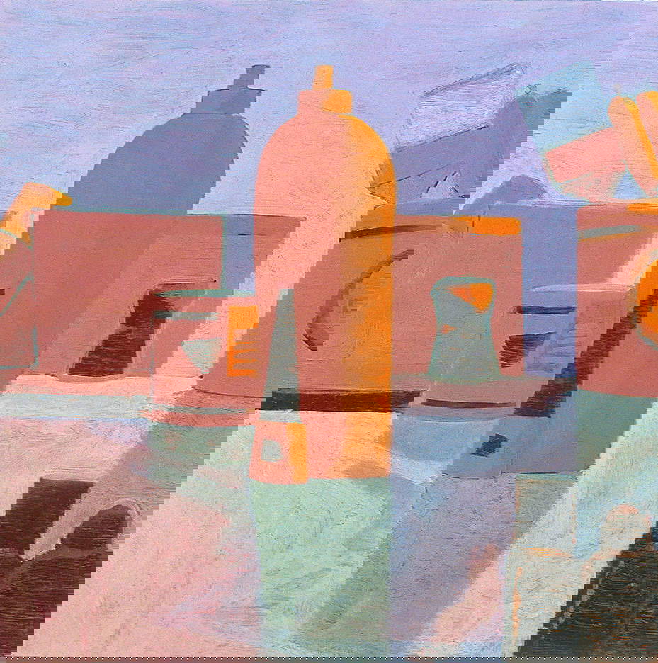 Luca Pancrazzi, Intérieur (1999 ; huile sur panneau, 30 x 30 cm) Luca Pancrazzi, Intérieur (1999 ; huile sur panneau, 30 x 30 cm)