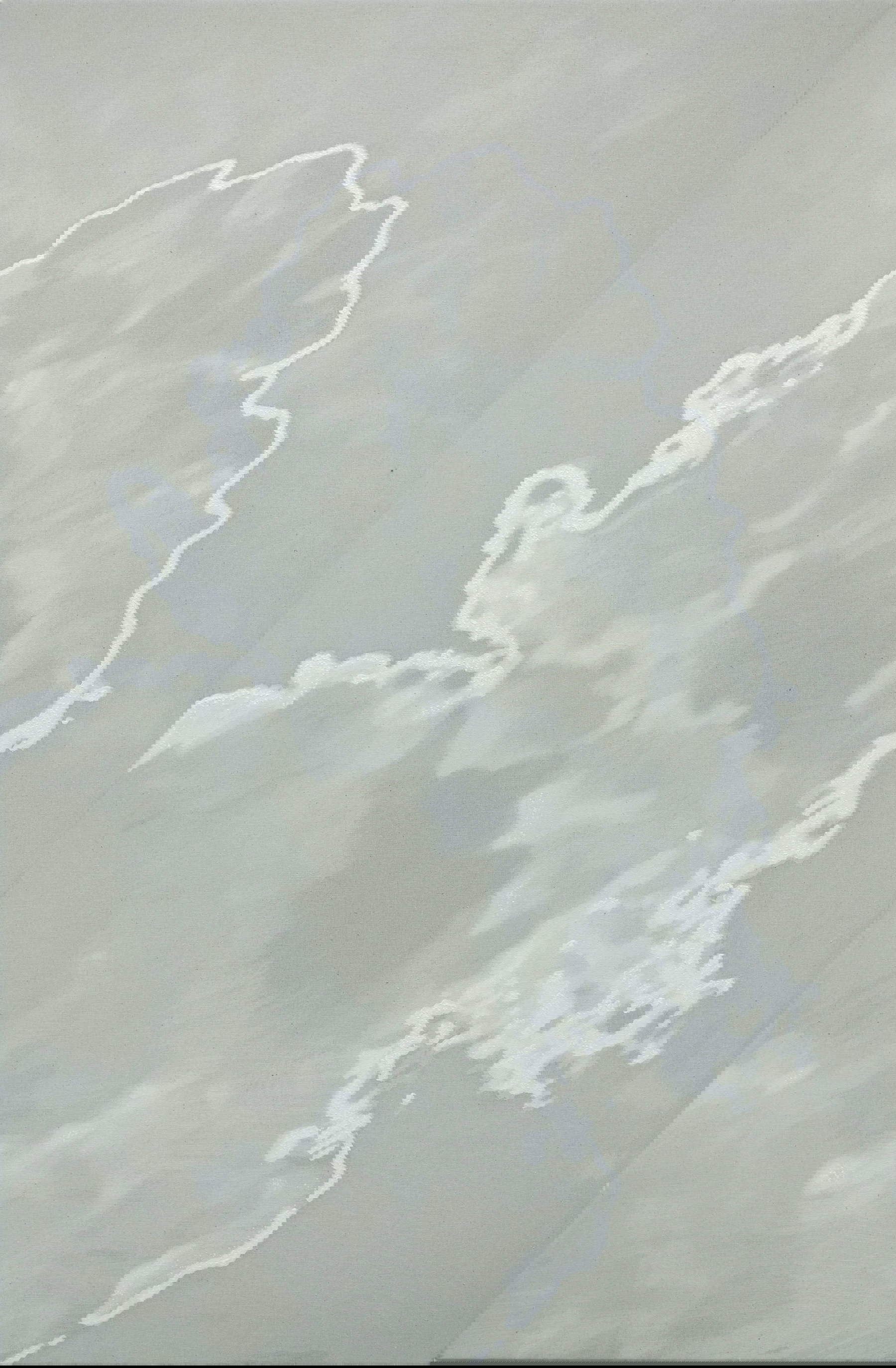 Luca Pancrazzi, Fuori Registro (nuvolare4) (acrylique sur toile, 100 x 65 cm) Luca Pancrazzi, Fuori Registro (nuvolare4) (acrylique sur toile, 100 x 65 cm)