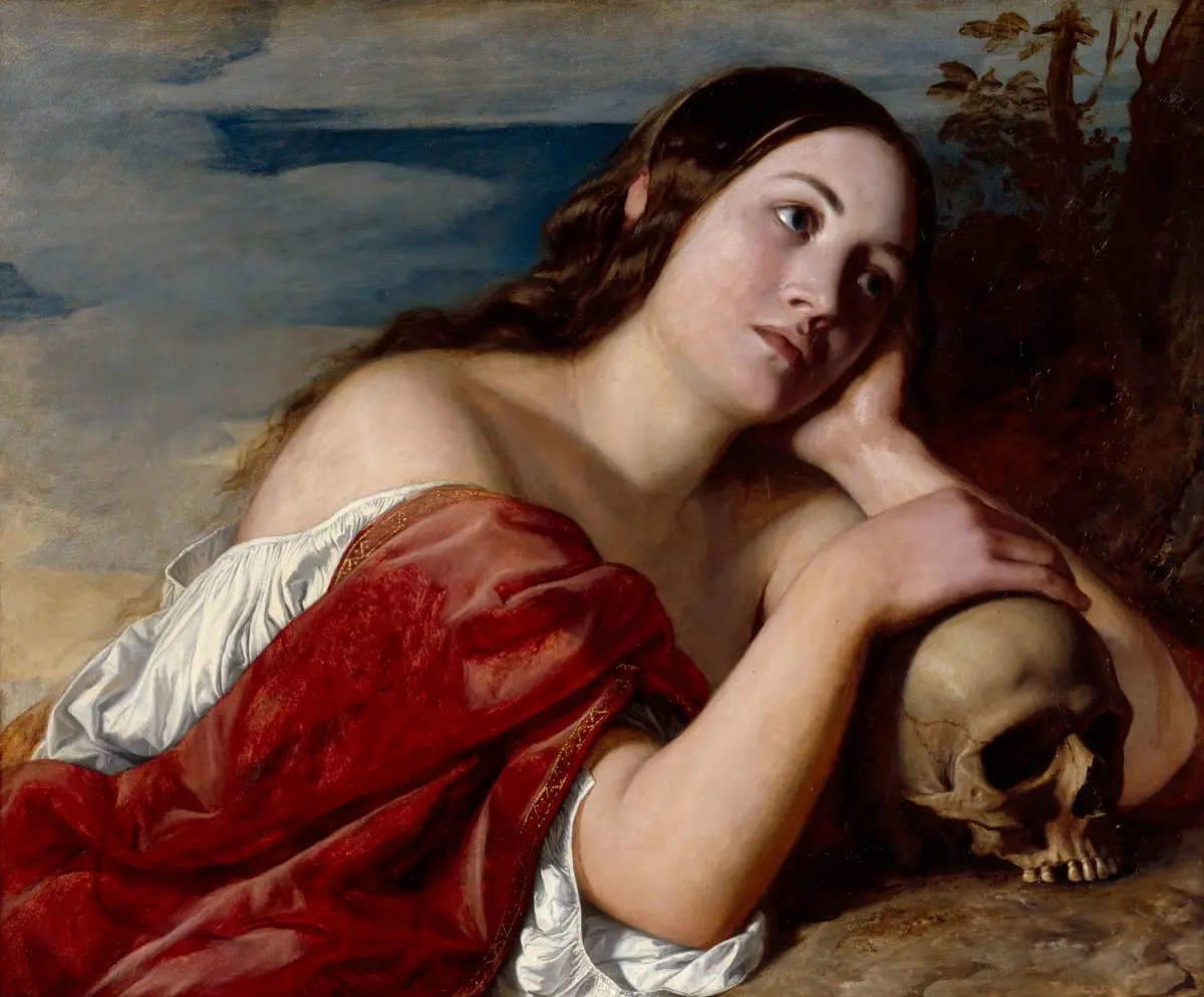William Dyce, Omnia vanitas (1848 ; huile sur toile, 62,7 x 75 cm ; Londres, The Royal Academy of Arts) William Dyce, Omnia vanitas (1848 ; huile sur toile, 62,7 x 75 cm ; Londres, The Royal Academy of Arts)