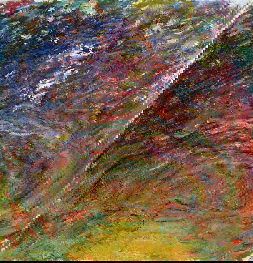 Claude Monet, The Avenue of Roses (ca. 1920-1922; oil on canvas, 92 × 89 cm; Paris, Musée Marmottan Monet, Michel Monet Bequest, 1966, Inv. 5104) Claude Monet, The Avenue of Roses (ca. 1920-1922; oil on canvas, 92 × 89 cm; Paris, Musée Marmottan Monet, Michel Monet Bequest, 1966, Inv. 5104)