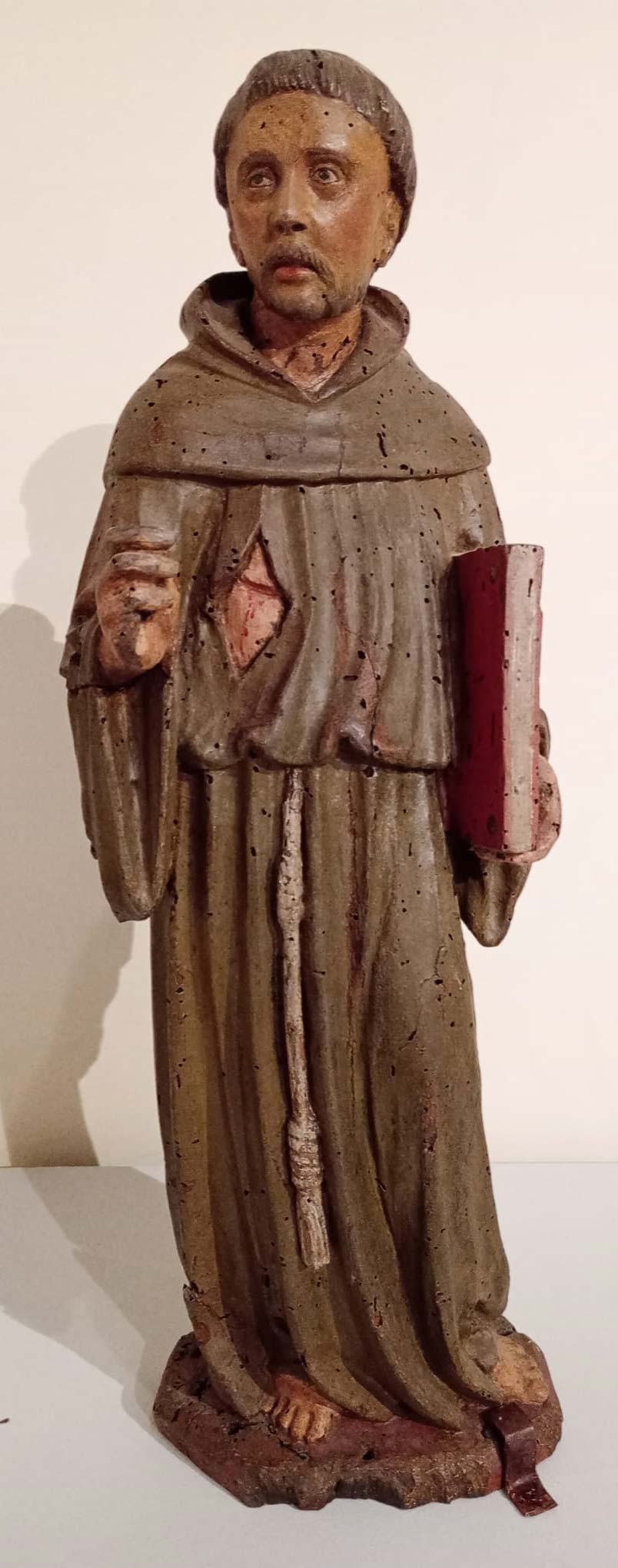 Domenico di Niccolò dei Cori, St. Francis (between the fourth and fifth decades of the 15th century; carved and painted wood; Asciano, Castello di Gallico) Domenico di Niccolò dei Cori, St. Francis (between the fourth and fifth decades of the 15th century; carved and painted wood; Asciano, Castello di Gallico)