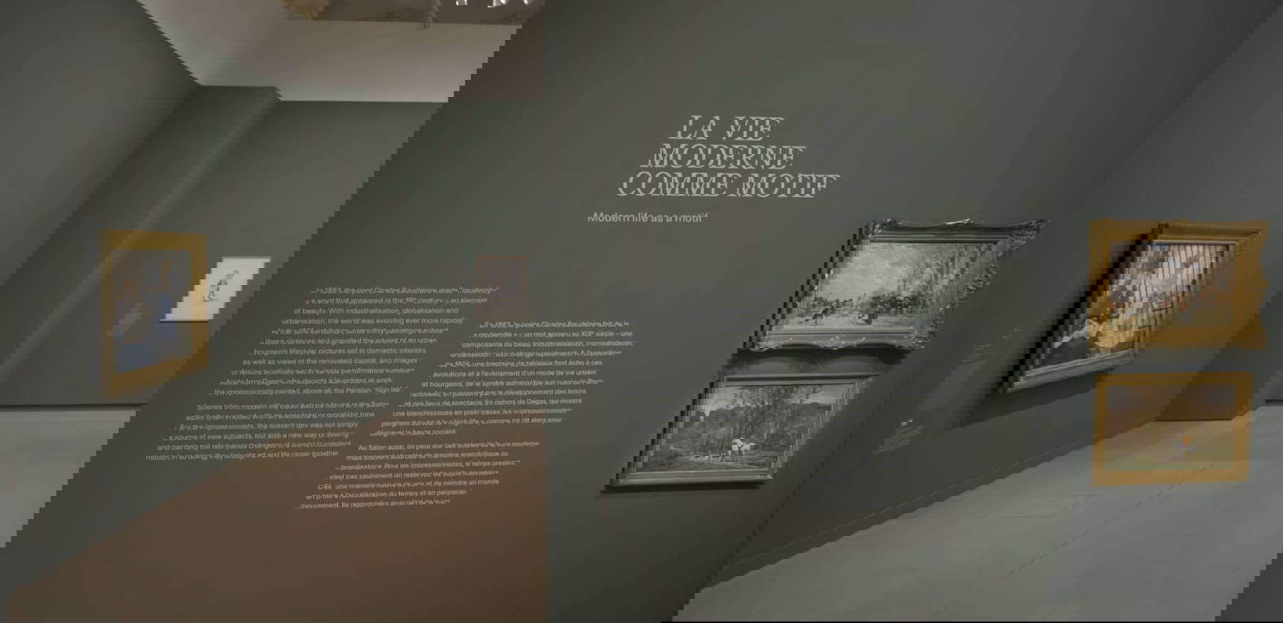 Plans d'exposition Paris 1874. Inventer l'impressionnisme