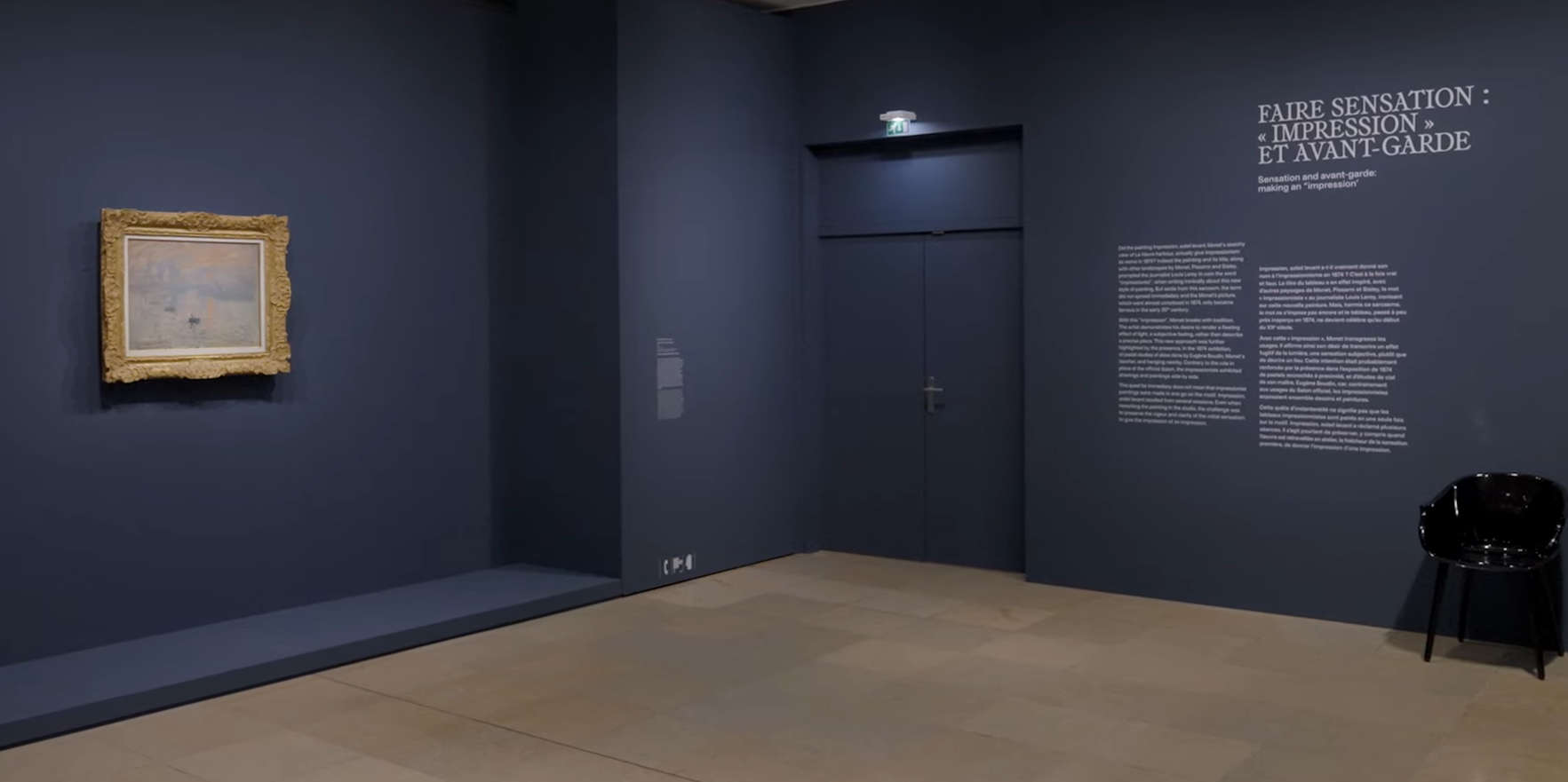 Plans d'exposition Paris 1874. Inventer l'impressionnisme