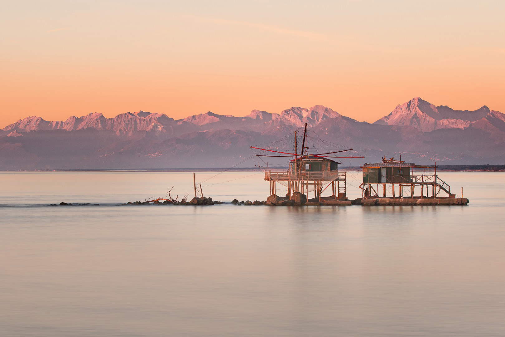 The retons of Bocca d'Arno today. Photo: Municipality of Pisa