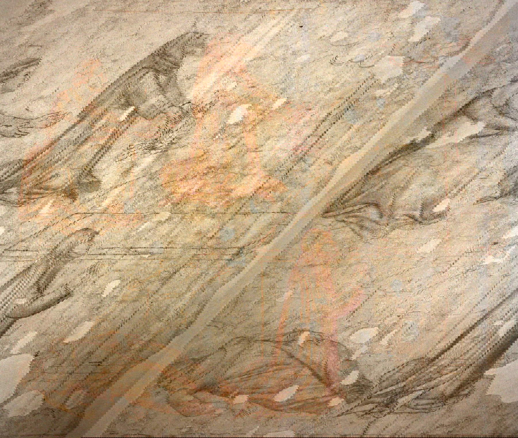 Sinopia of the Thebaid of Buonamico Buffalmacco Sinopia of the Thebaid of Buonamico Buffalmacco