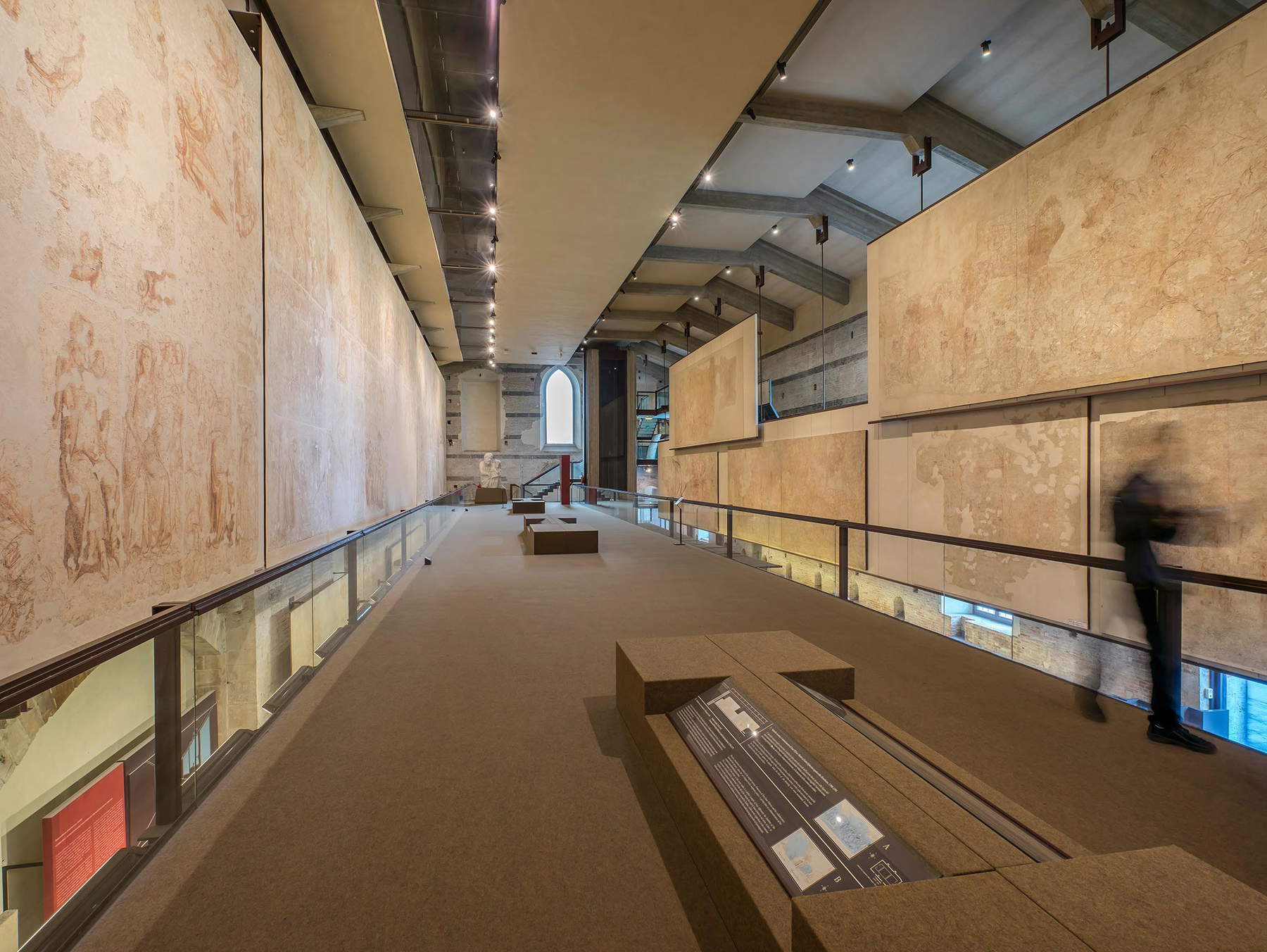 The Museo delle Sinopie in Pisa. Photo: Targetti The Museo delle Sinopie in Pisa. Photo: Targetti