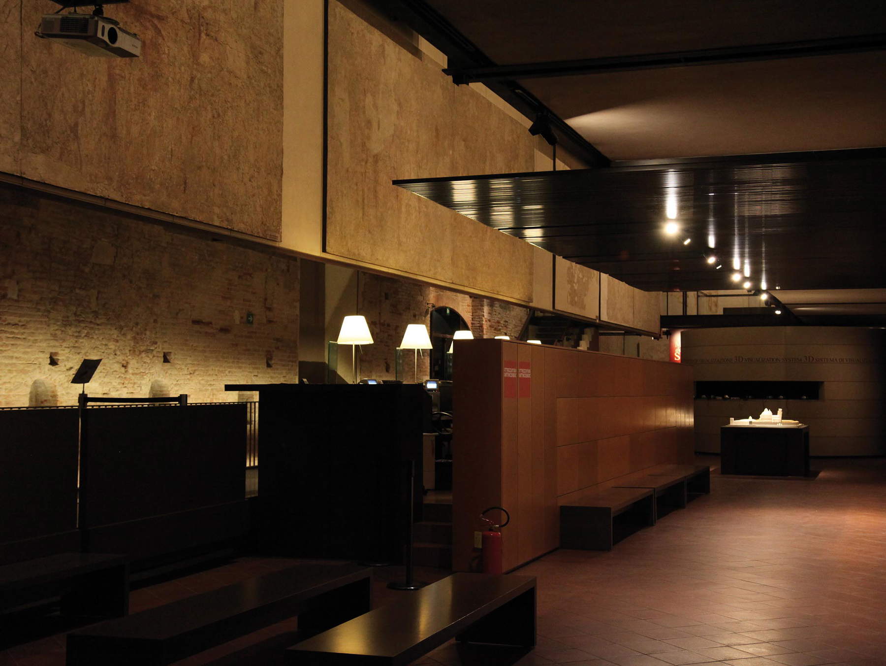 The Museo delle Sinopie in Pisa. Photo: Targetti The Museo delle Sinopie in Pisa. Photo: Targetti