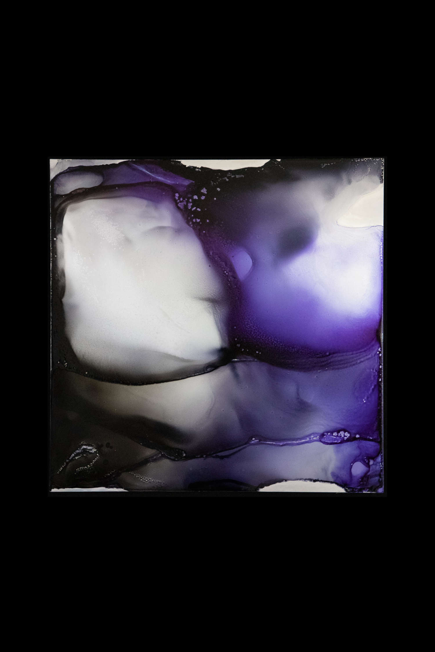 Maurizio Faleni, Osmosis (mixed media, 74 x 74 cm)