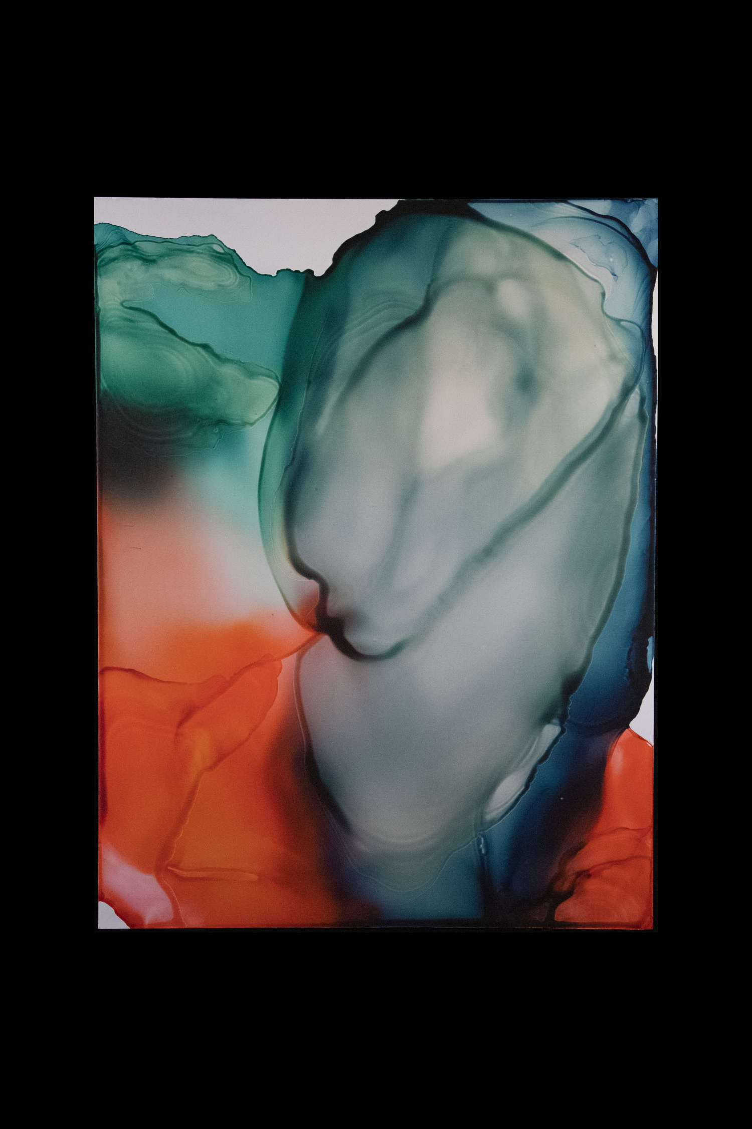 Maurizio Faleni, Osmosis (mixed media, 100 x 70 cm)