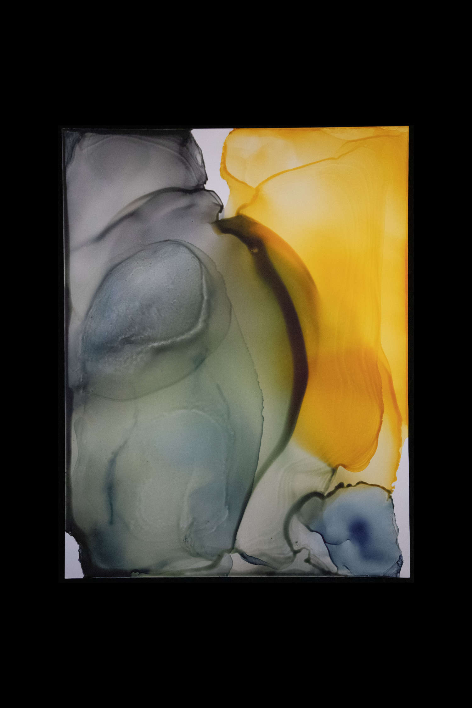 Maurizio Faleni, Osmosis (mixed media, 100 x 70 cm)