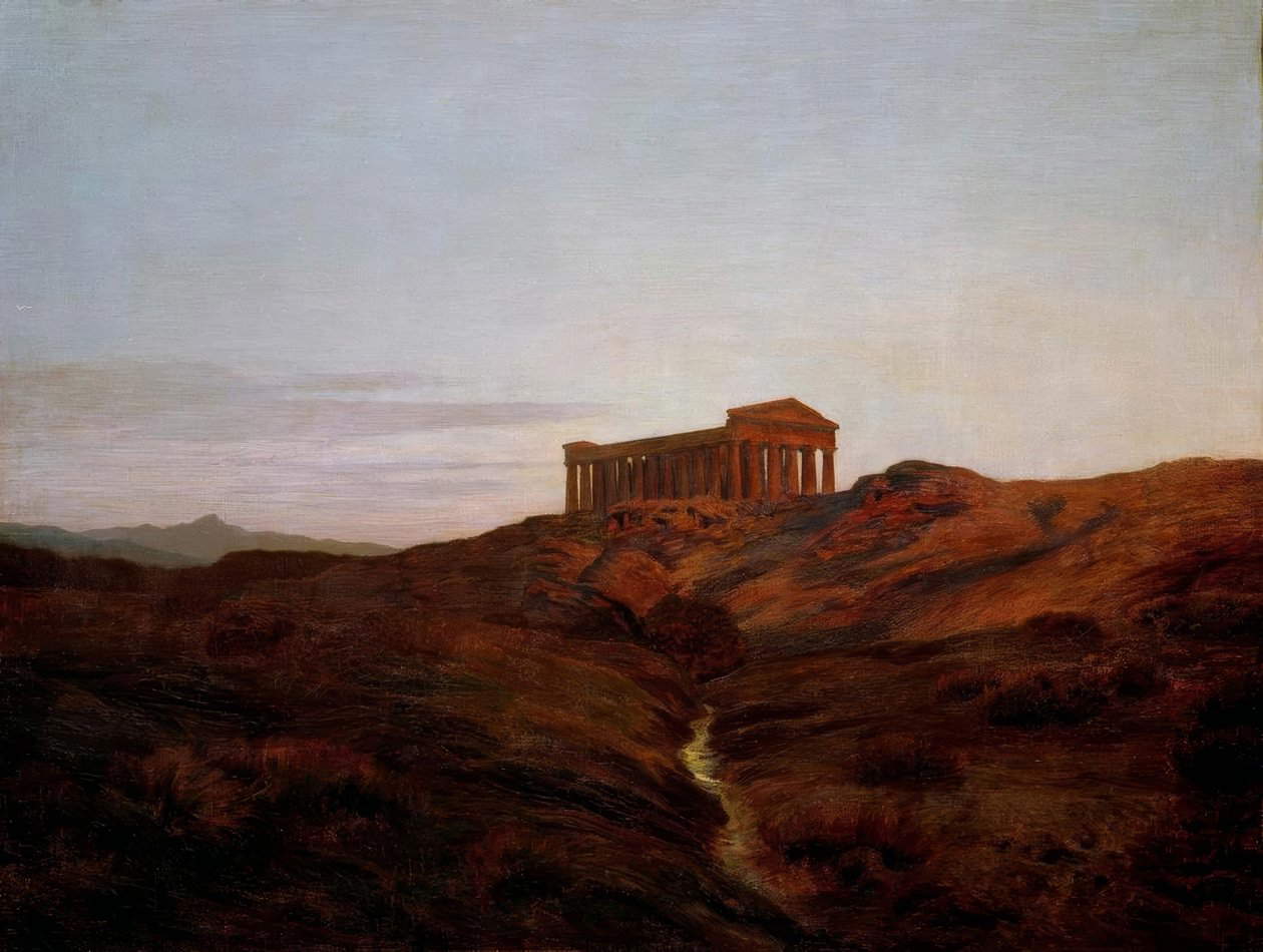 Émile-René Ménard, Terre antique, le temple (1901; óleo sobre lienzo, 119 x 146 cm; París, Musée des Beaux-Arts de la ville de Paris) Émile-René Ménard, Terre antique, le temple (1901; óleo sobre lienzo, 119 x 146 cm; París, Musée des Beaux-Arts de la ville de Paris)