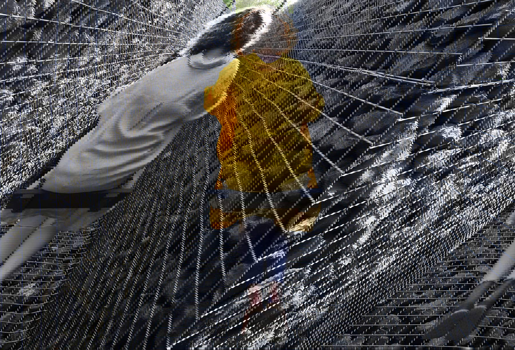 Mona Hatoum, Full Swing (2024; installation at the Bruges Triennale). Photo: Filip Dujardin