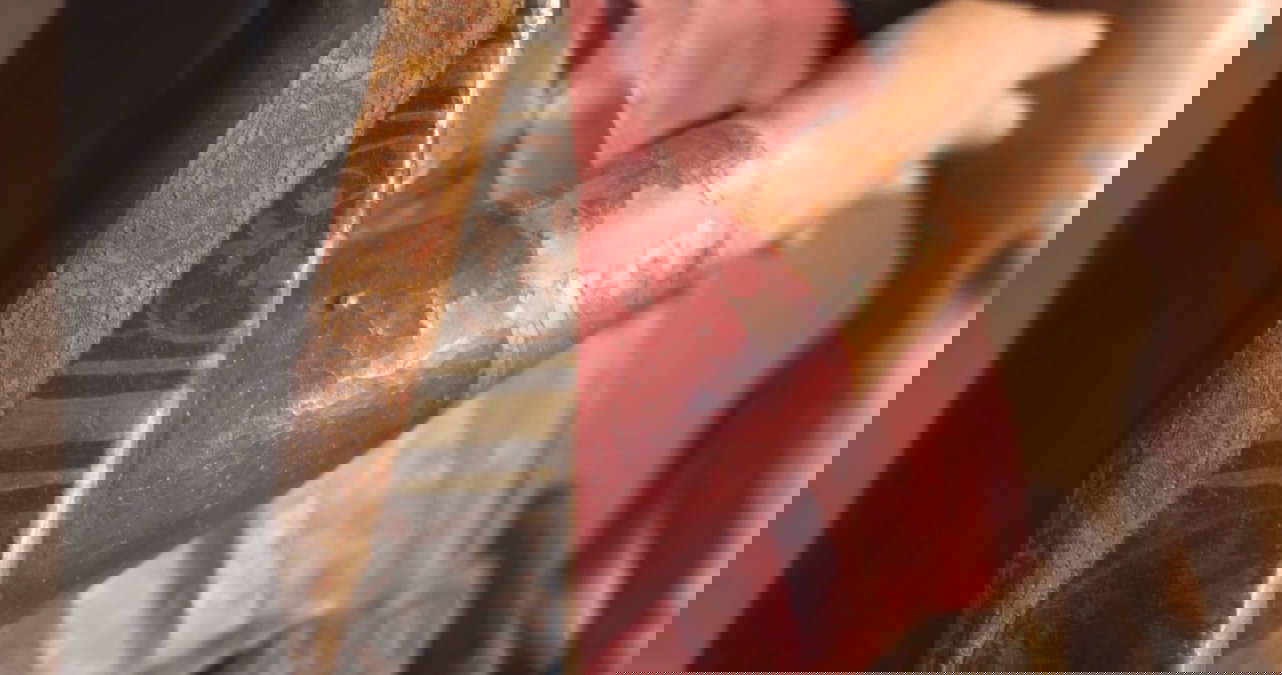 Jacopo della Quercia, Madonna mit Kind, Detail