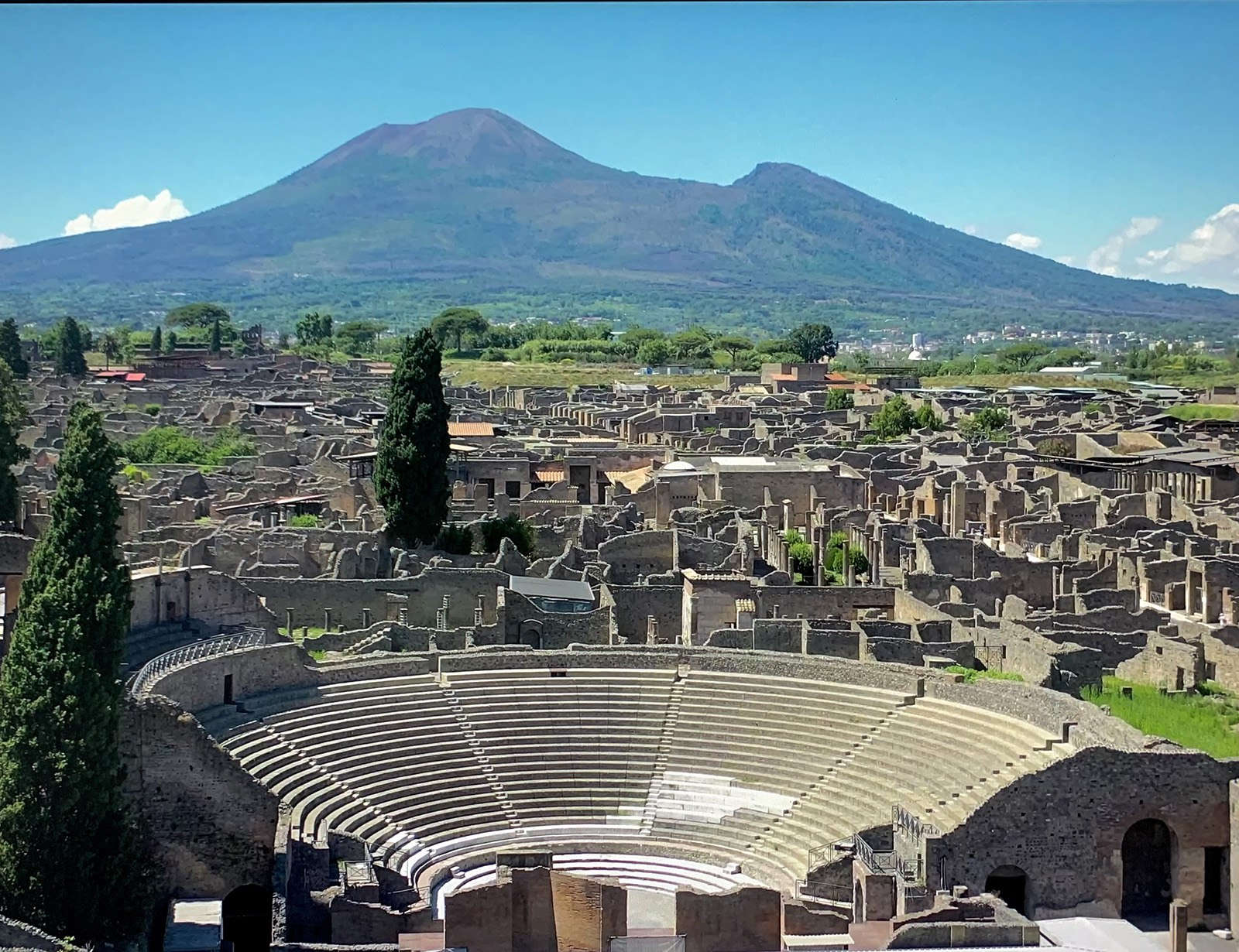 Pompéi, le théâtre. Photo : Ministère de la Culture/Parc archéologique de Pompéi Pompéi, le théâtre. Photo : Ministère de la Culture/Parc archéologique de Pompéi