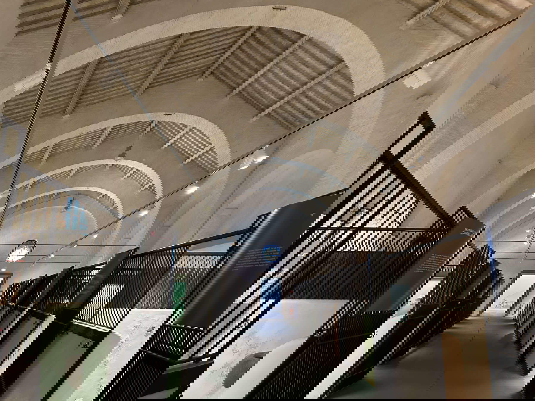 El Museo de Navíos Antiguos de Pisa, ubicado en los antiguos arsenales de los Médicis