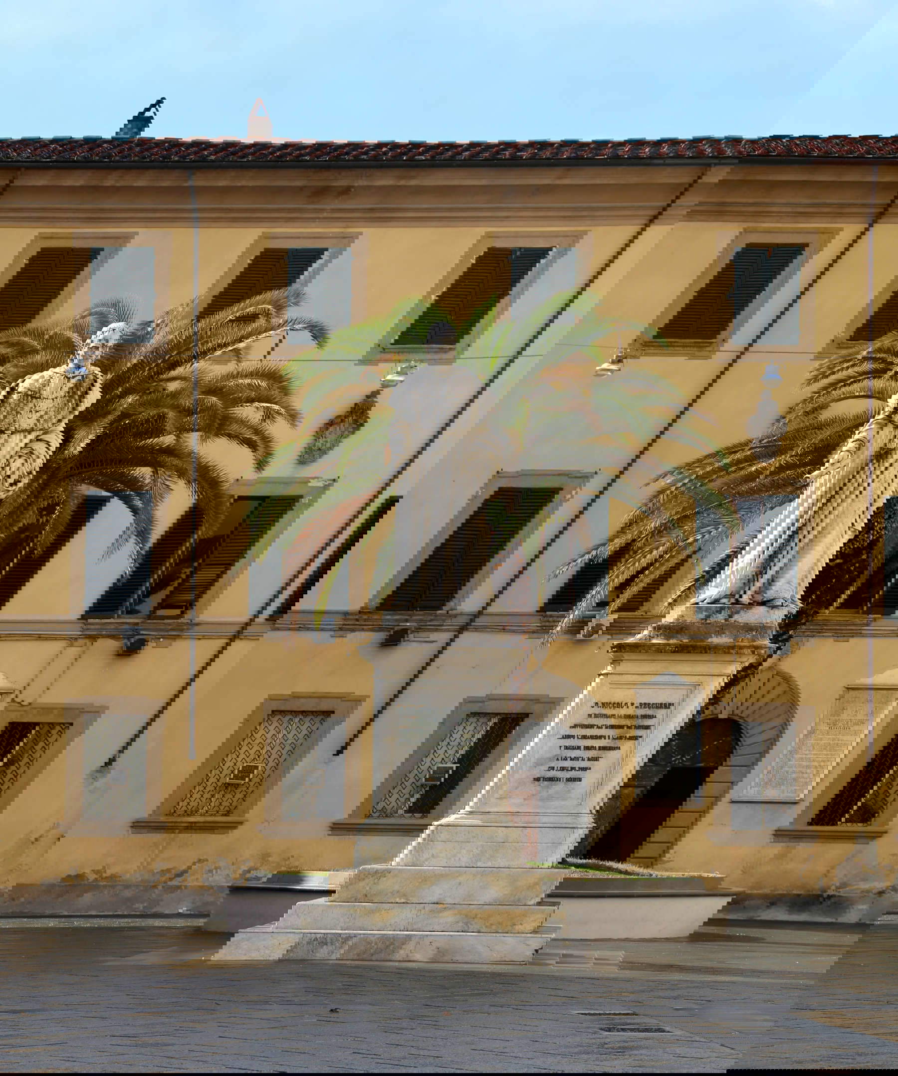Le monument à Niccolò Forteguerri. Photo : Francesco Bini Le monument à Niccolò Forteguerri. Photo : Francesco Bini
