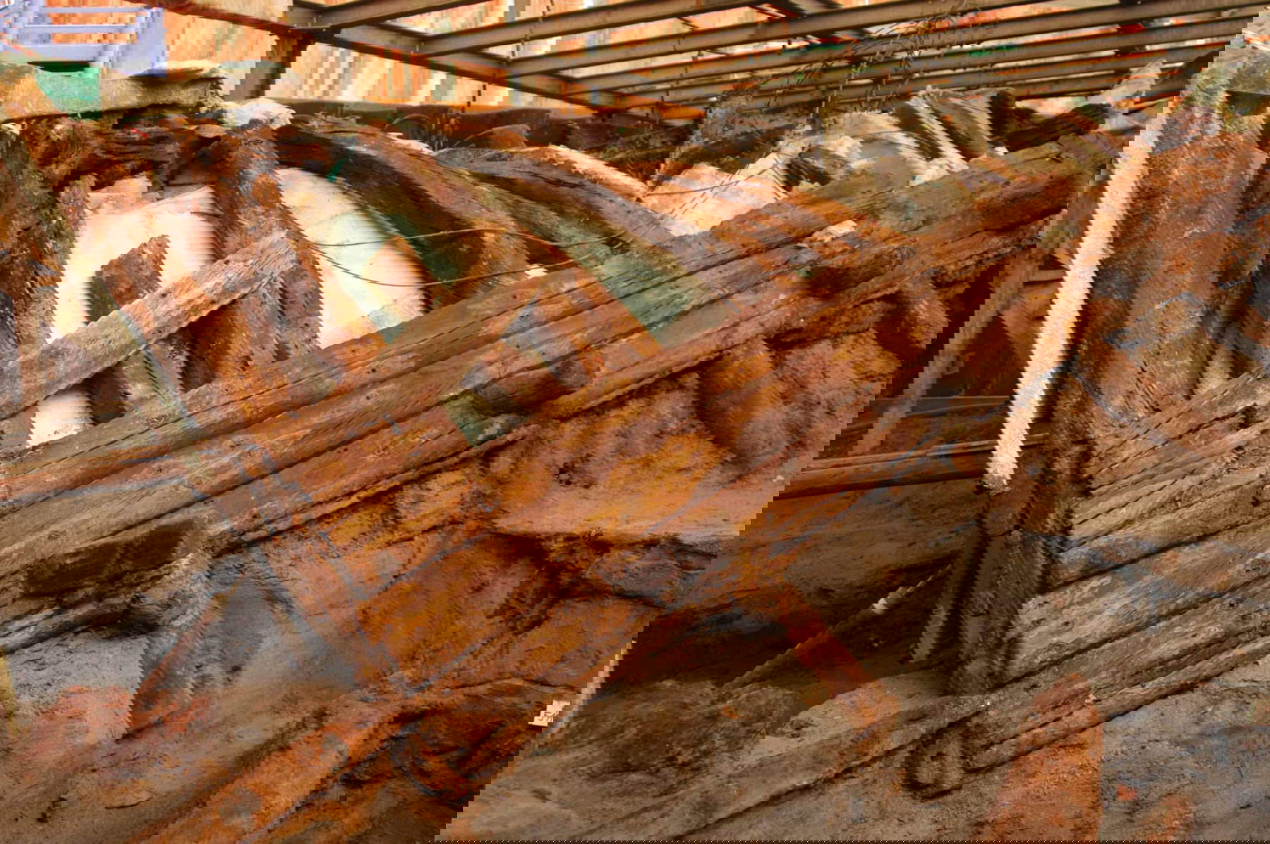 Die Ausgrabung. Foto: Archäologie-Kooperative