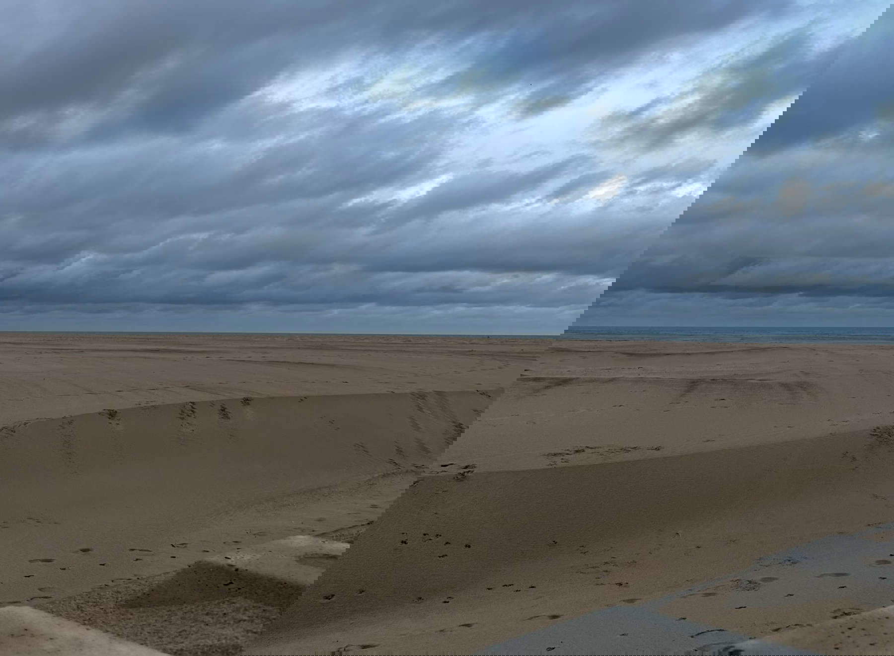 Ostend beach. Photo: Francesca Gigli