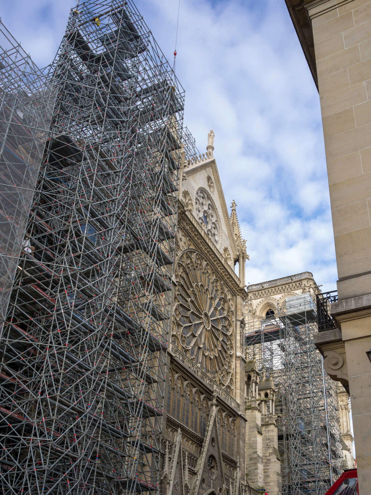 Il cantiere. Foto: David Bordes