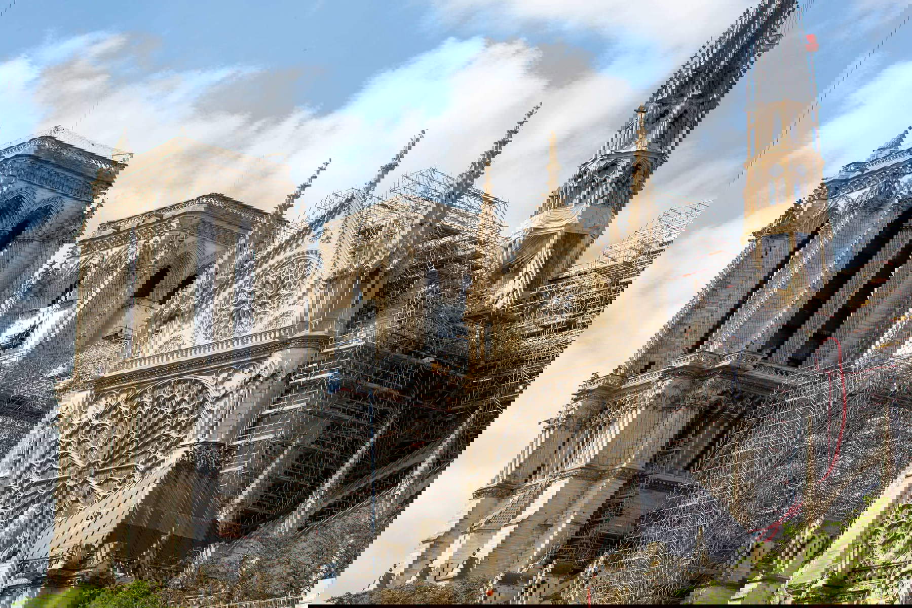 Il cantiere. Foto: David Bordes