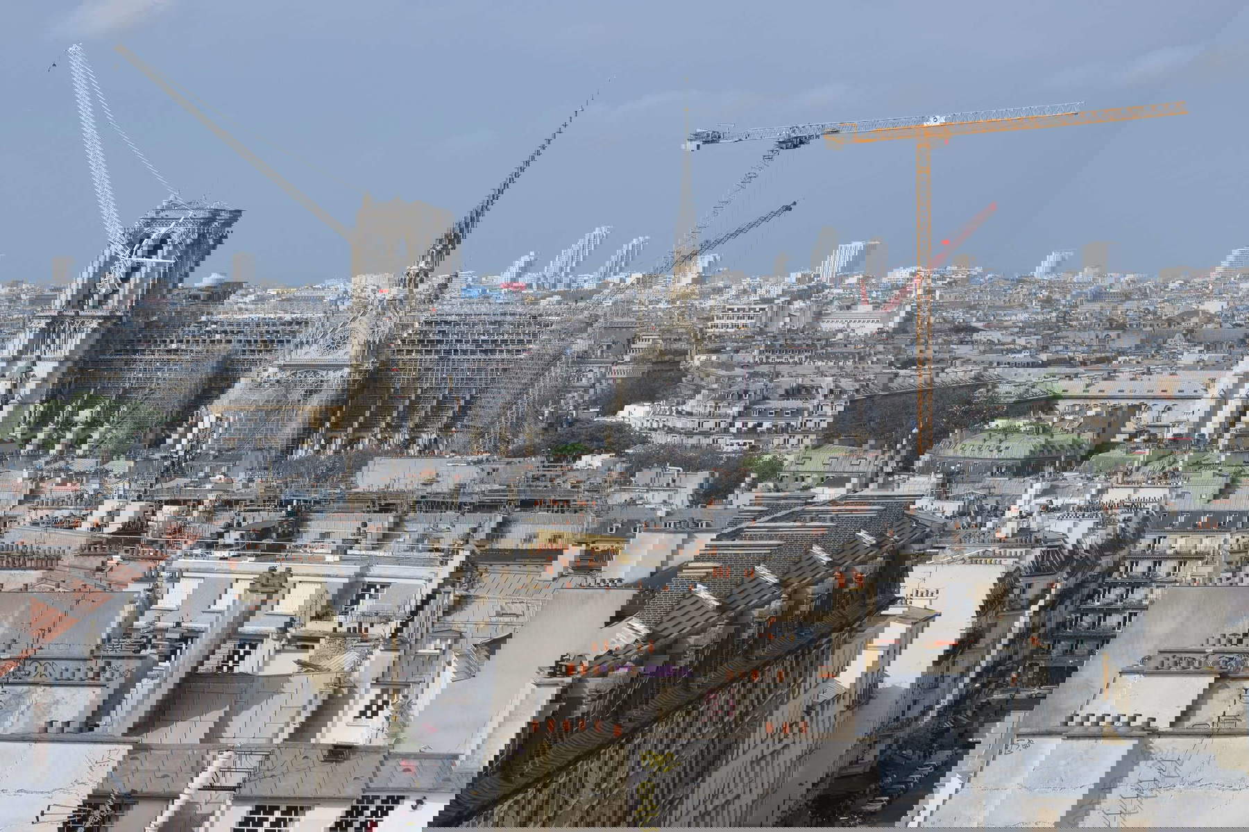 Il cantiere. Foto: Romaric Toussaint