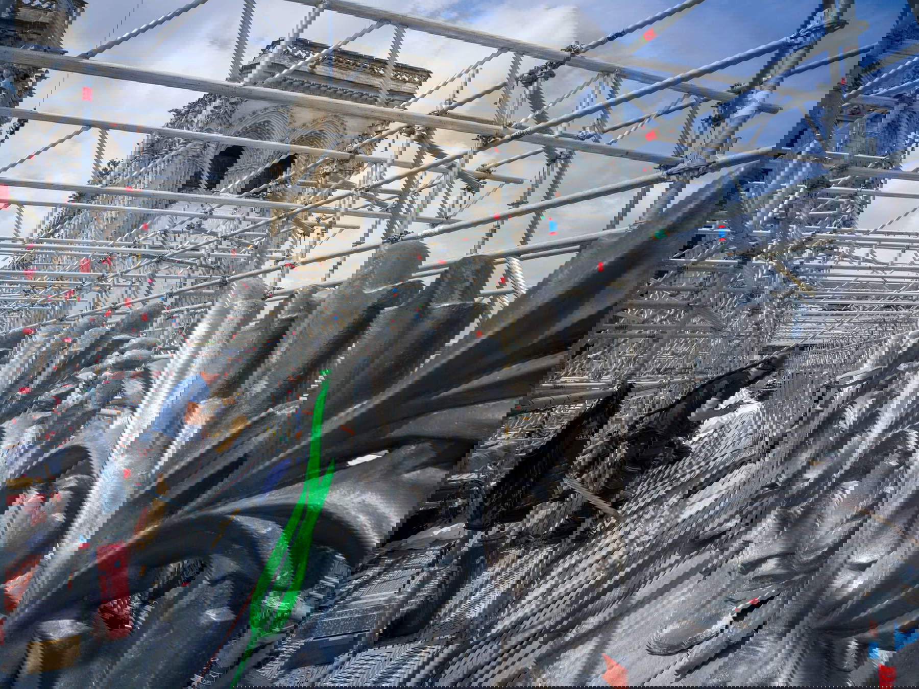 Lavori sulle coperture. Foto: David Bordes